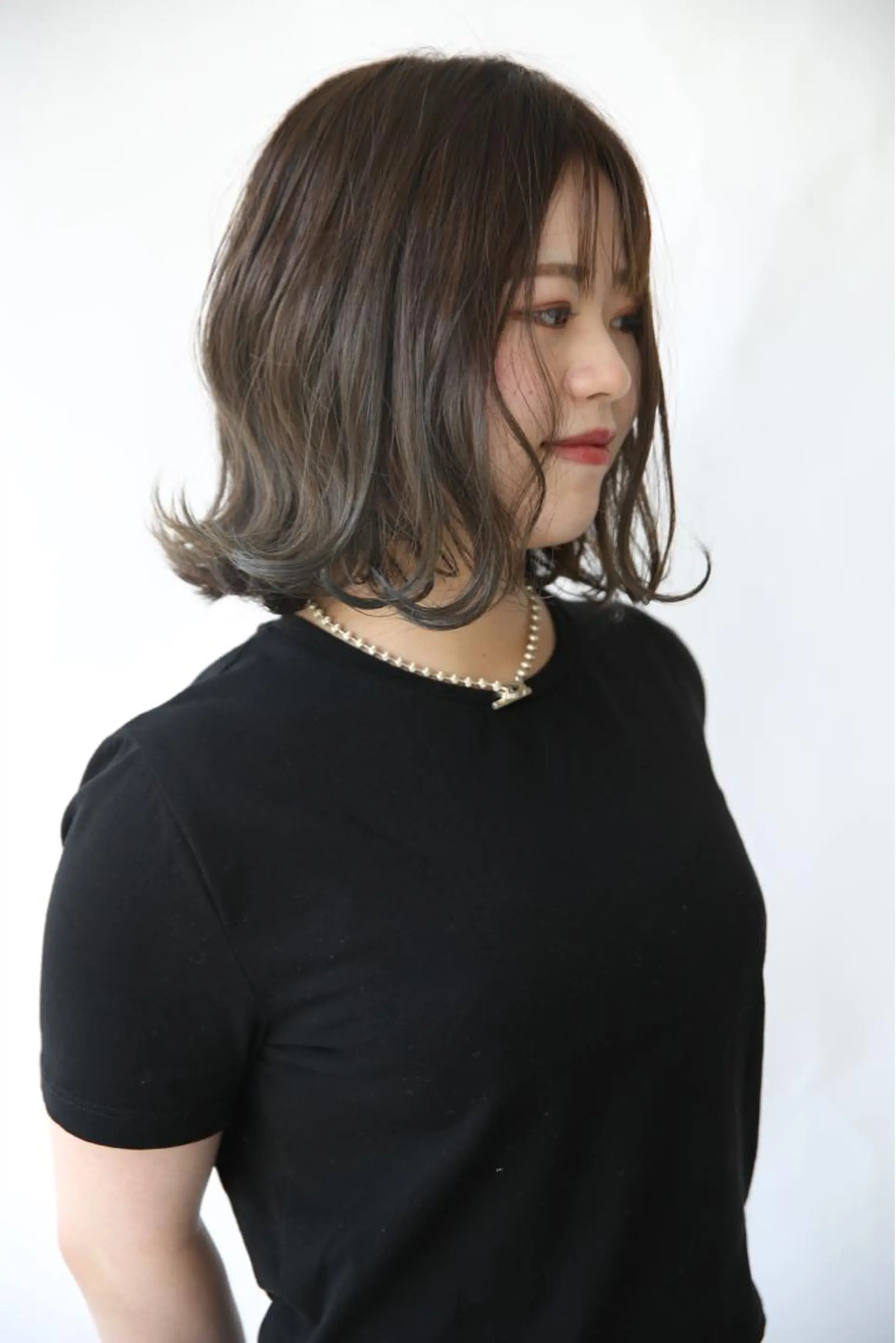 ミディアム ROSSO hair &spa所属・ROSSO 大橋店 /大野　凜のヘアスタイル