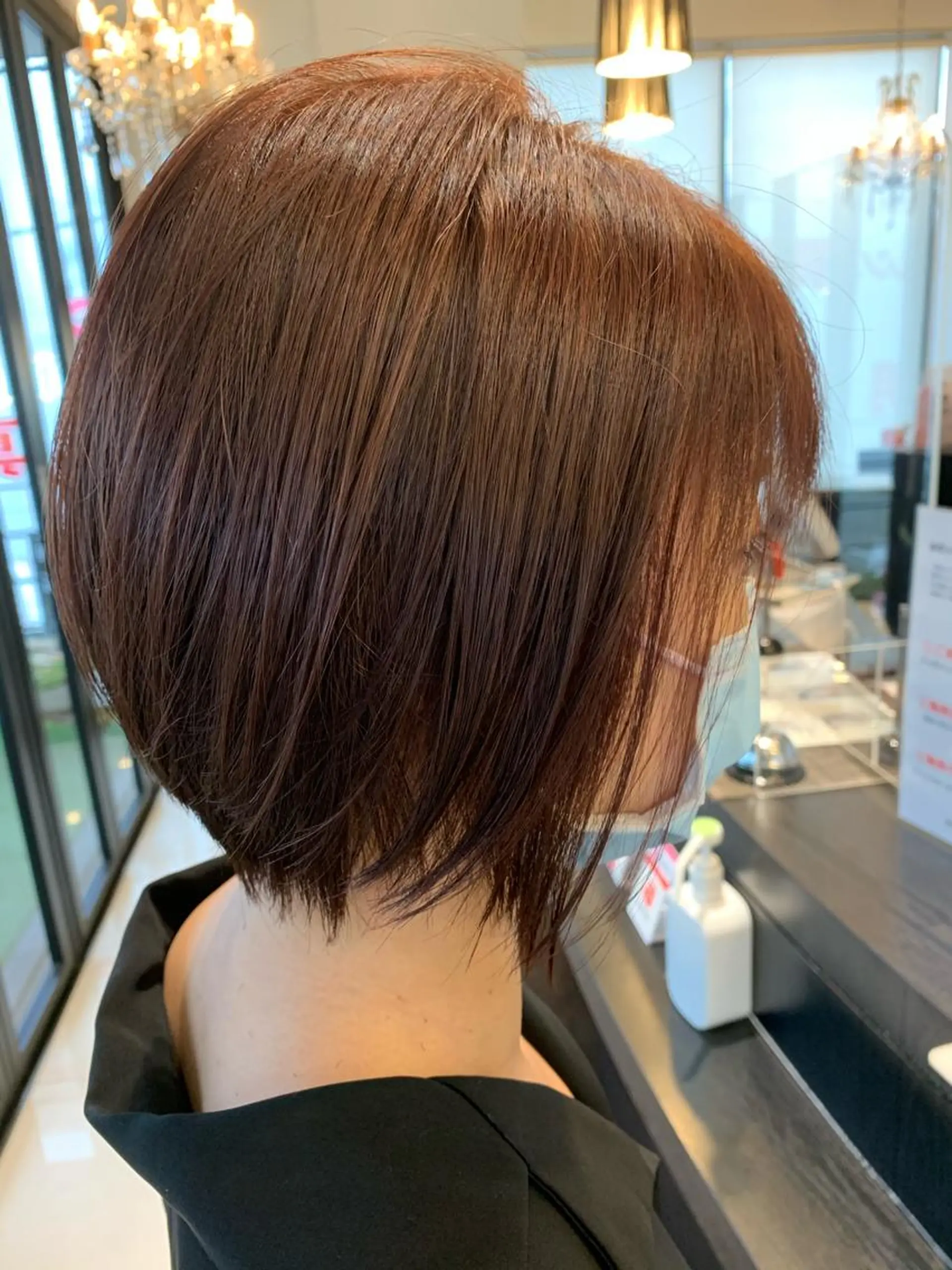 ショート ショートヘア 縮毛矯正 hairin forest所属・タカハシ ヨシヒトのヘアスタイル