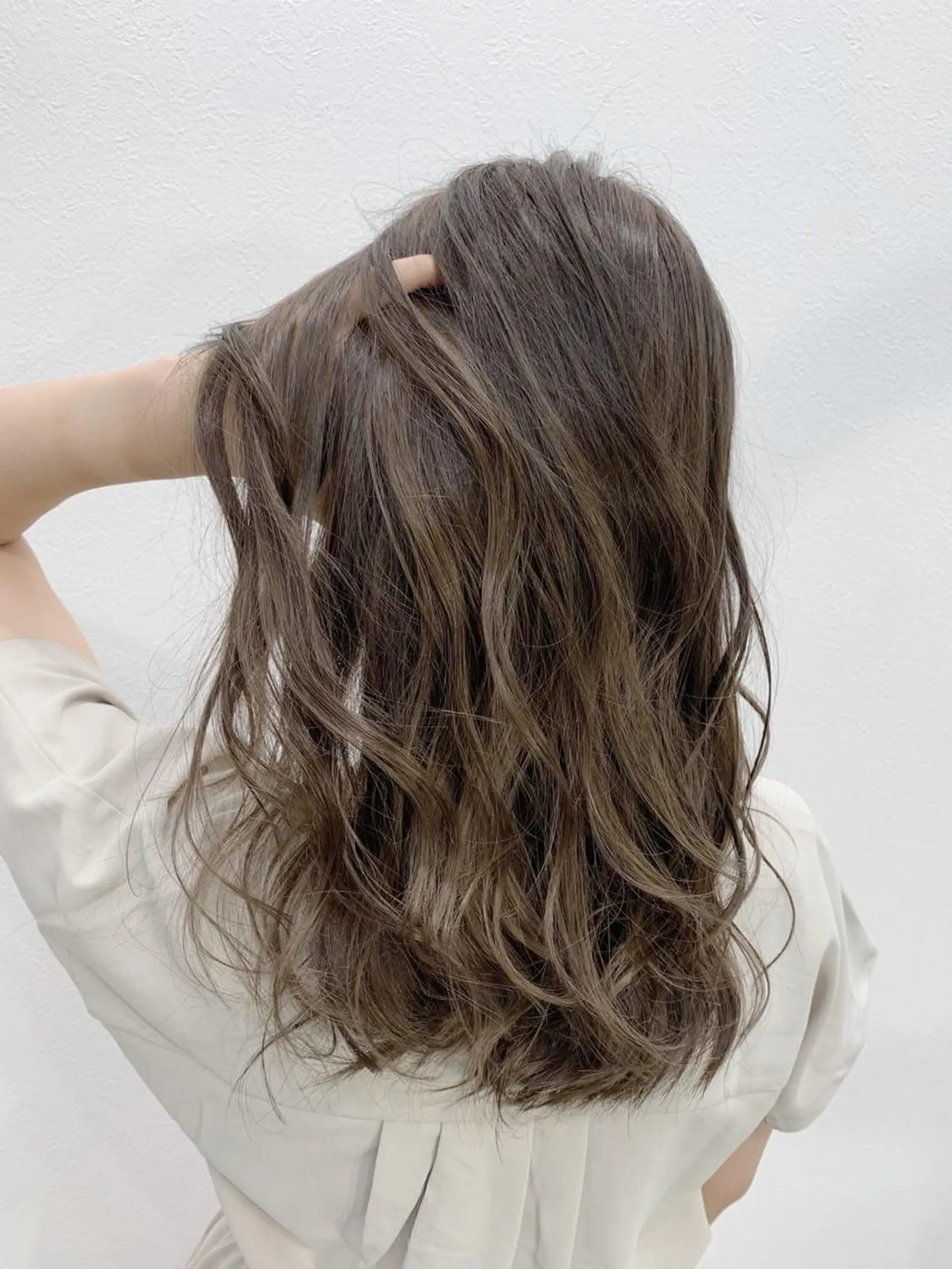 ロング カラー カット ヘアカラー 酸性ストレート/ブリ ーチなし/中村 匠のヘアスタイル