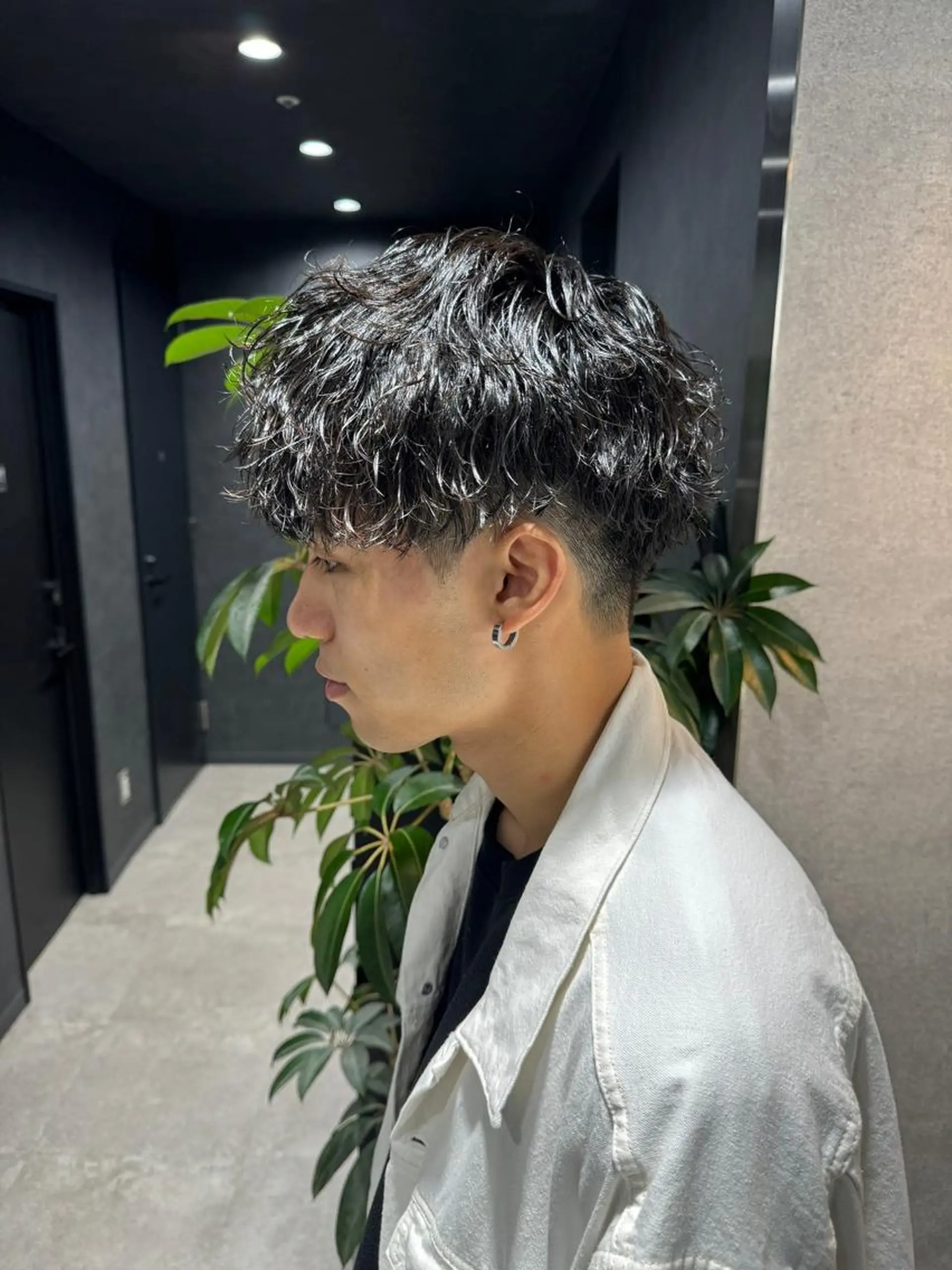 メンズ 🔥大人の色気パーマ メンズヘア特化🔥のヘアスタイル