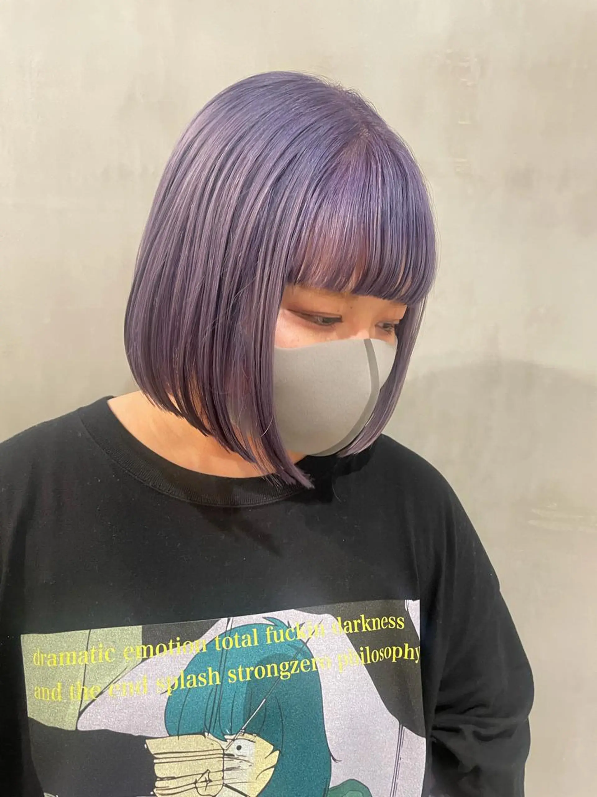 ショート カラー カット ヘアカラー トリートメント 優 作のヘアスタイル