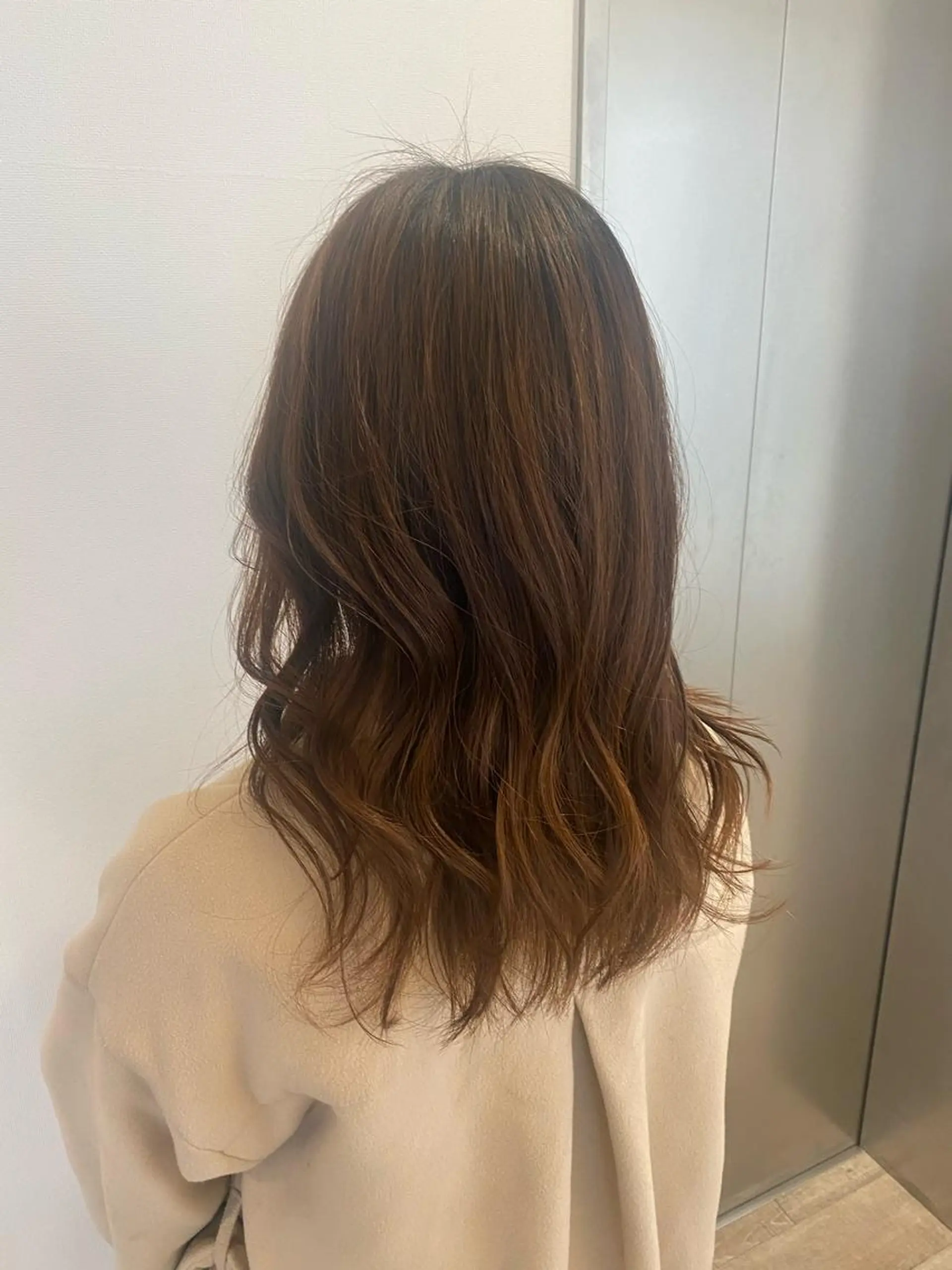 ミディアム くびれヘア 顔周りカット 韓国風ヘア レイヤーカット カット トリートメント 🌟ショート/シ ョートボブ/岡田🌟のヘアスタイル