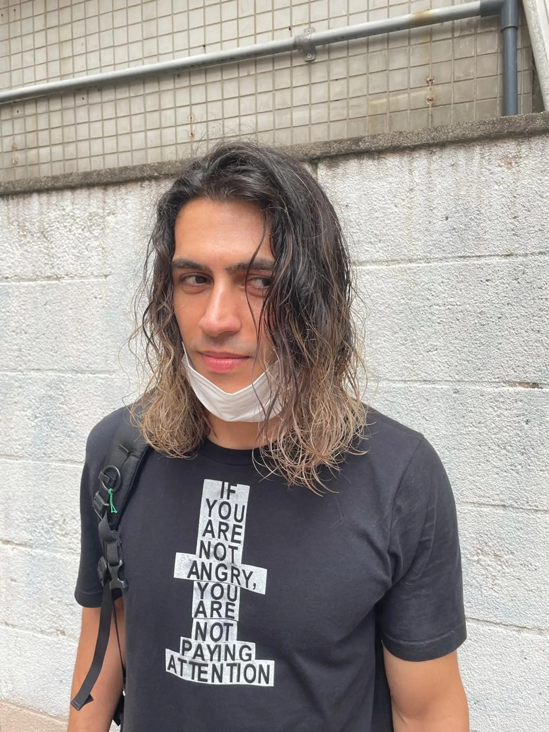 ロング 渋谷 ミモザワークス タニグチヨシユキのヘアスタイル