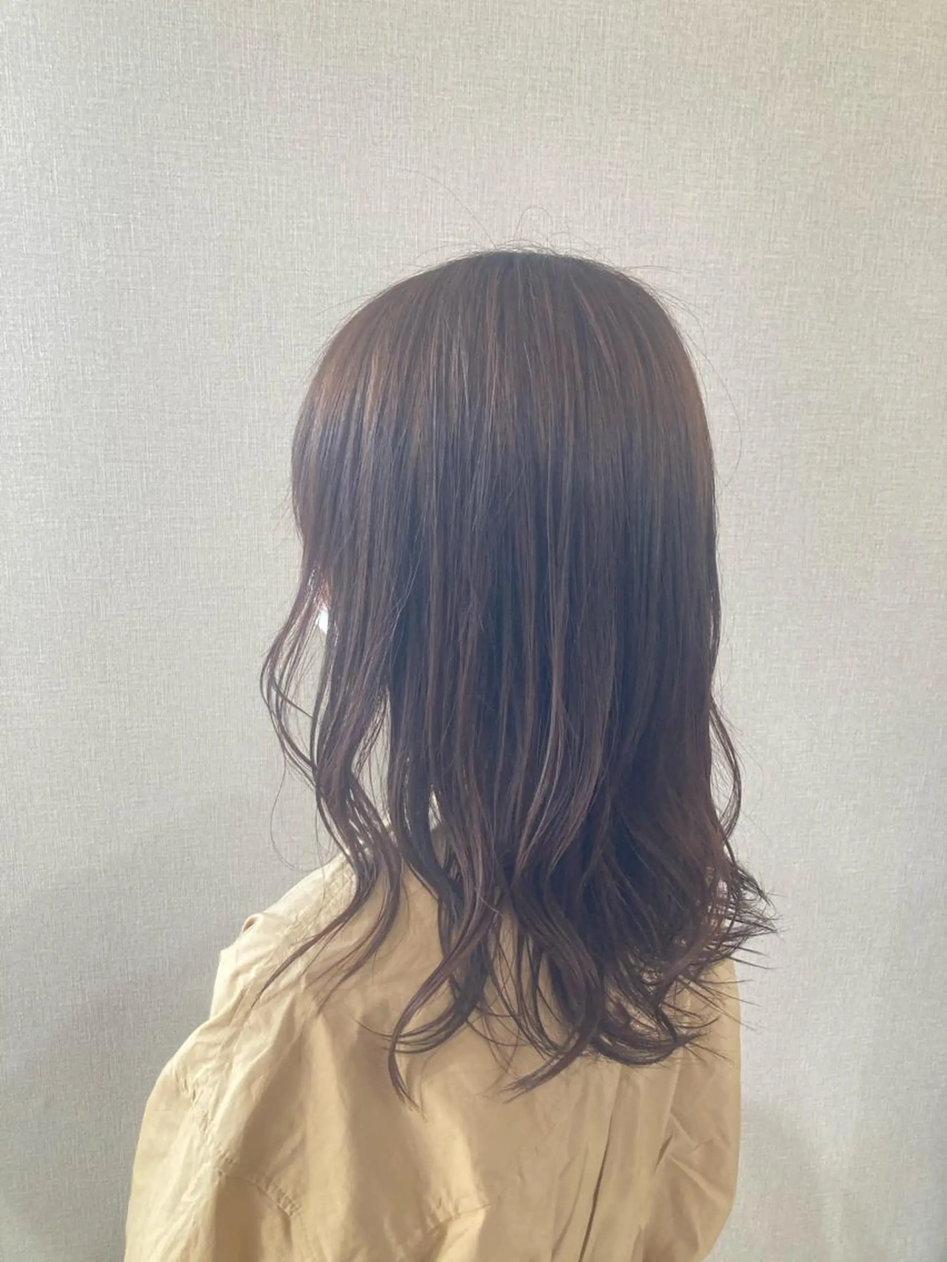ミディアム カット ヘアカラー トリートメント hair salon rita 野々市所属・中野 幹也のヘアスタイル