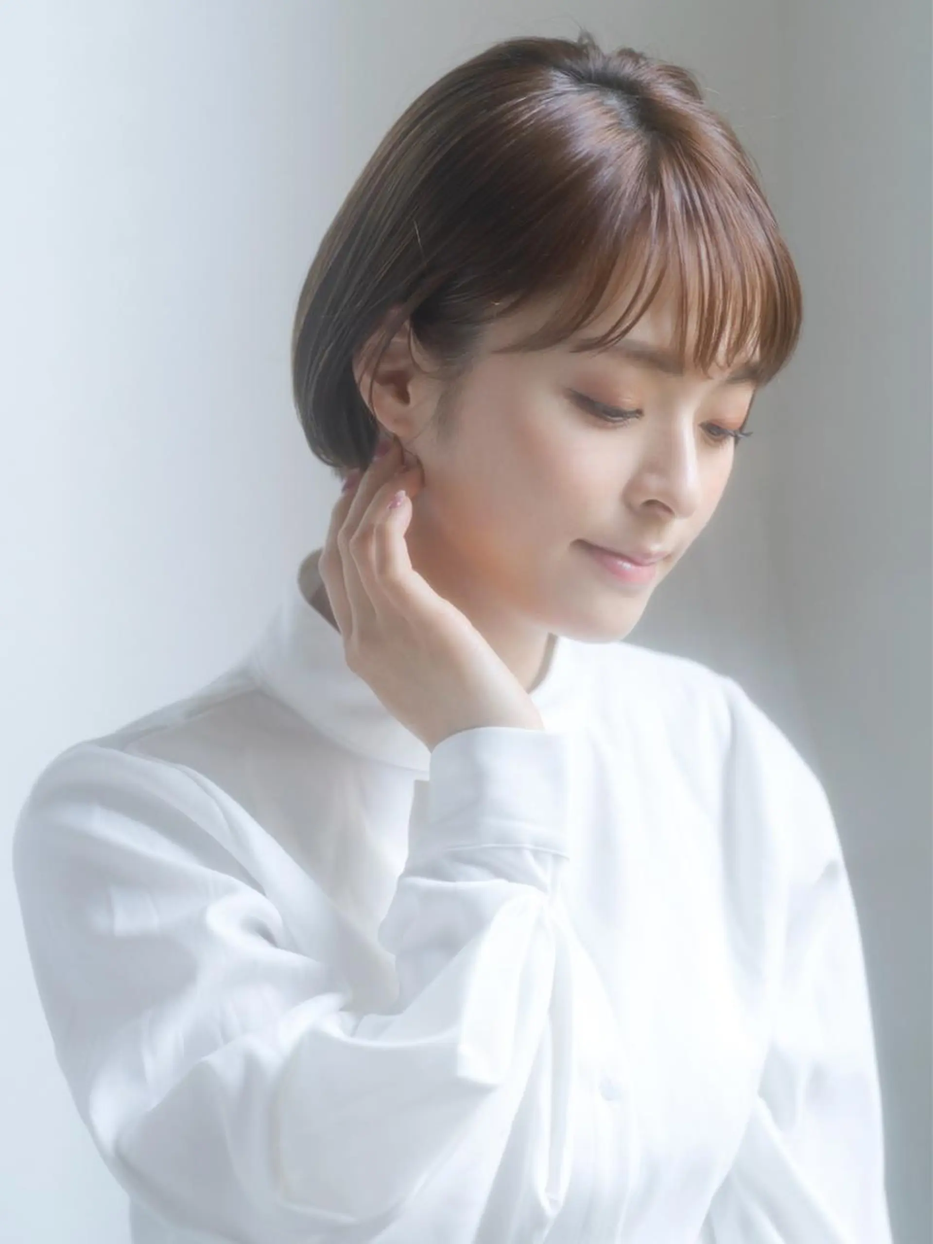 ショート カラー 🎀ハイトーン/レイ ヤー/Reina🎀のヘアスタイル