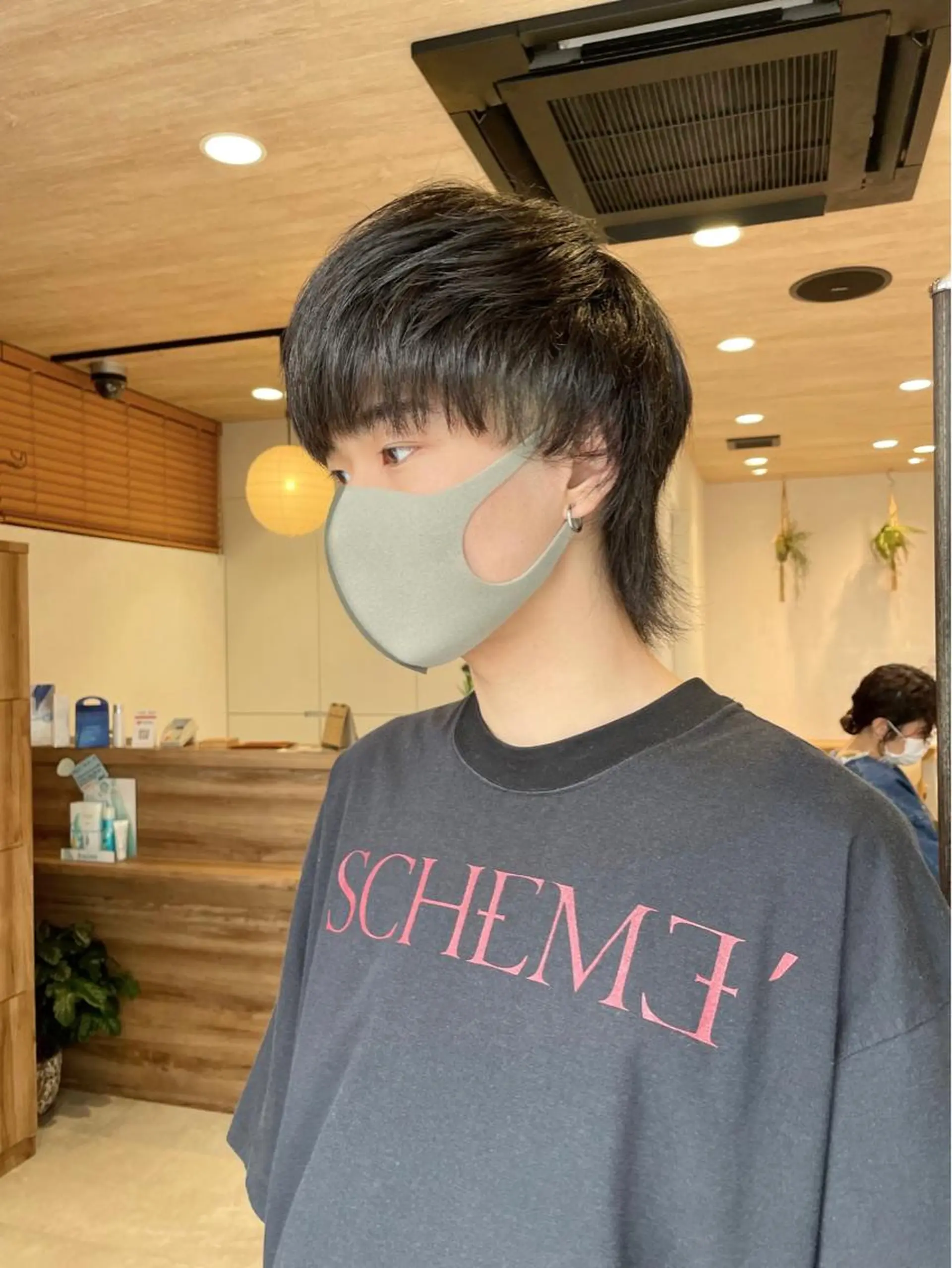 ショート カラー メンズ Oasisgarden所属・レイヤー/ブリーチ MOMOのヘアスタイル