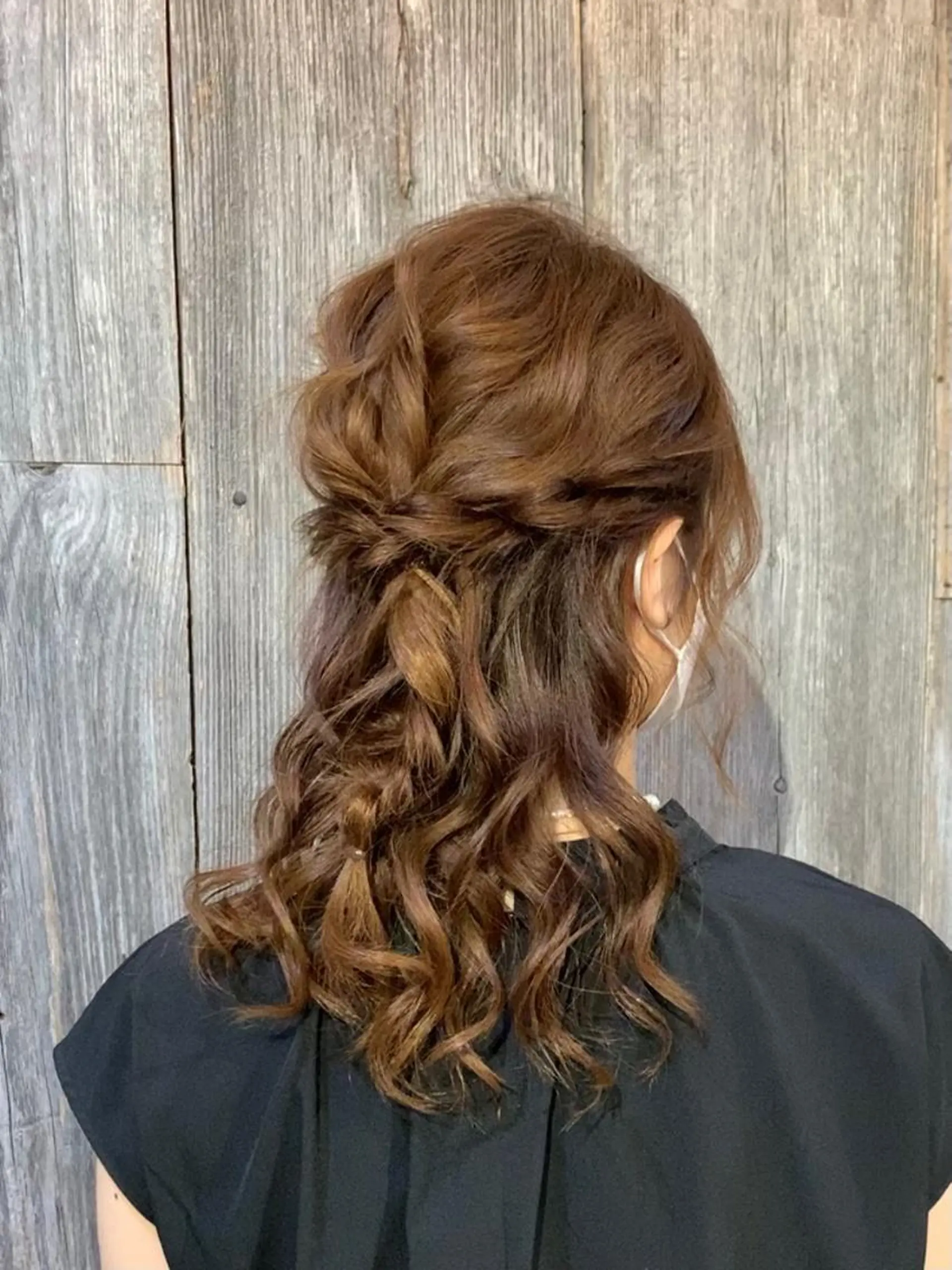 ヘアアレンジ ハーフアップ KISS SWAN所属・B E C H I C O〔べち子〕のその他イメージ