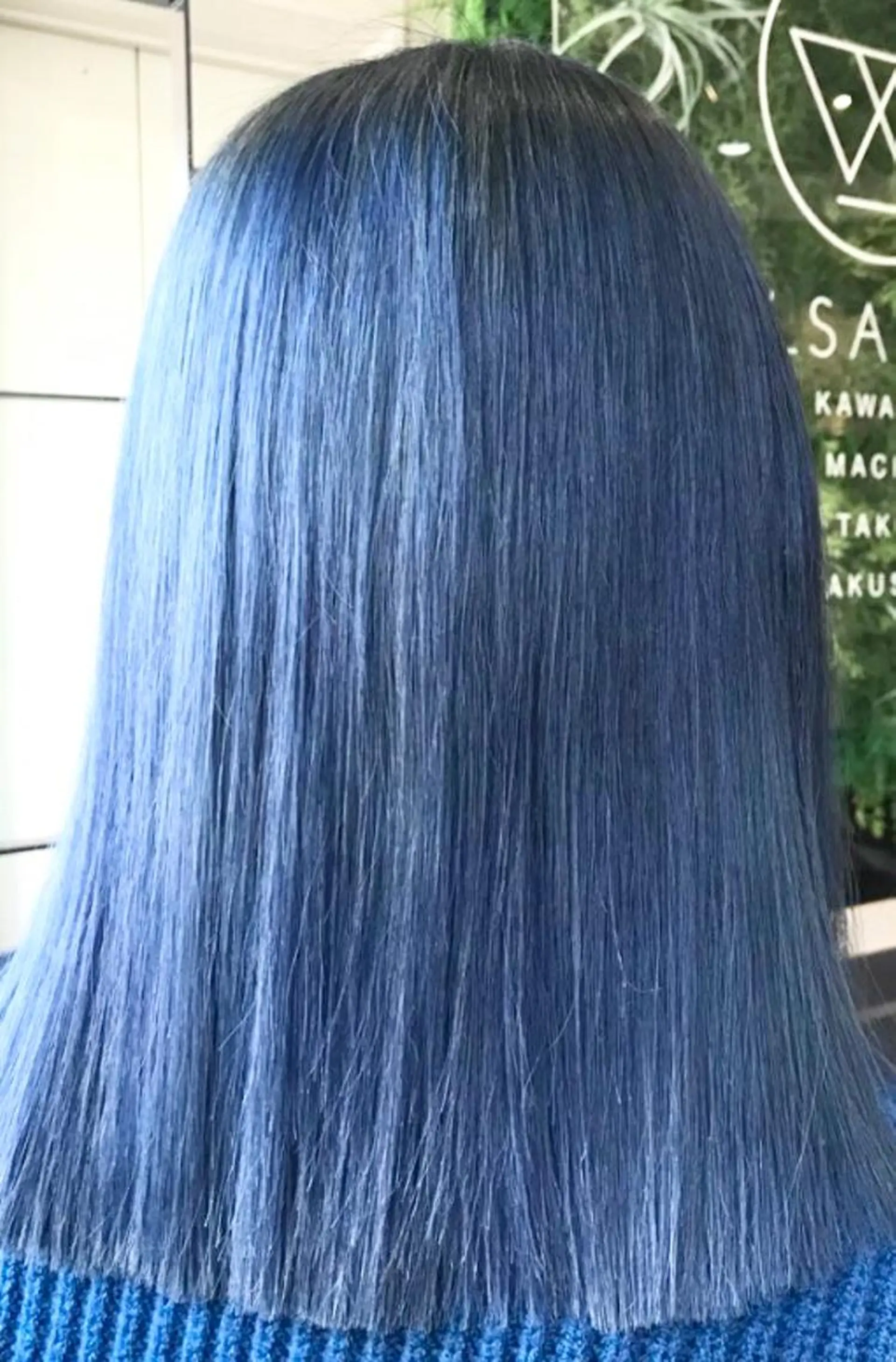 ミディアム カラー ヘアカラー Hanna by W_SALONのヘアスタイル