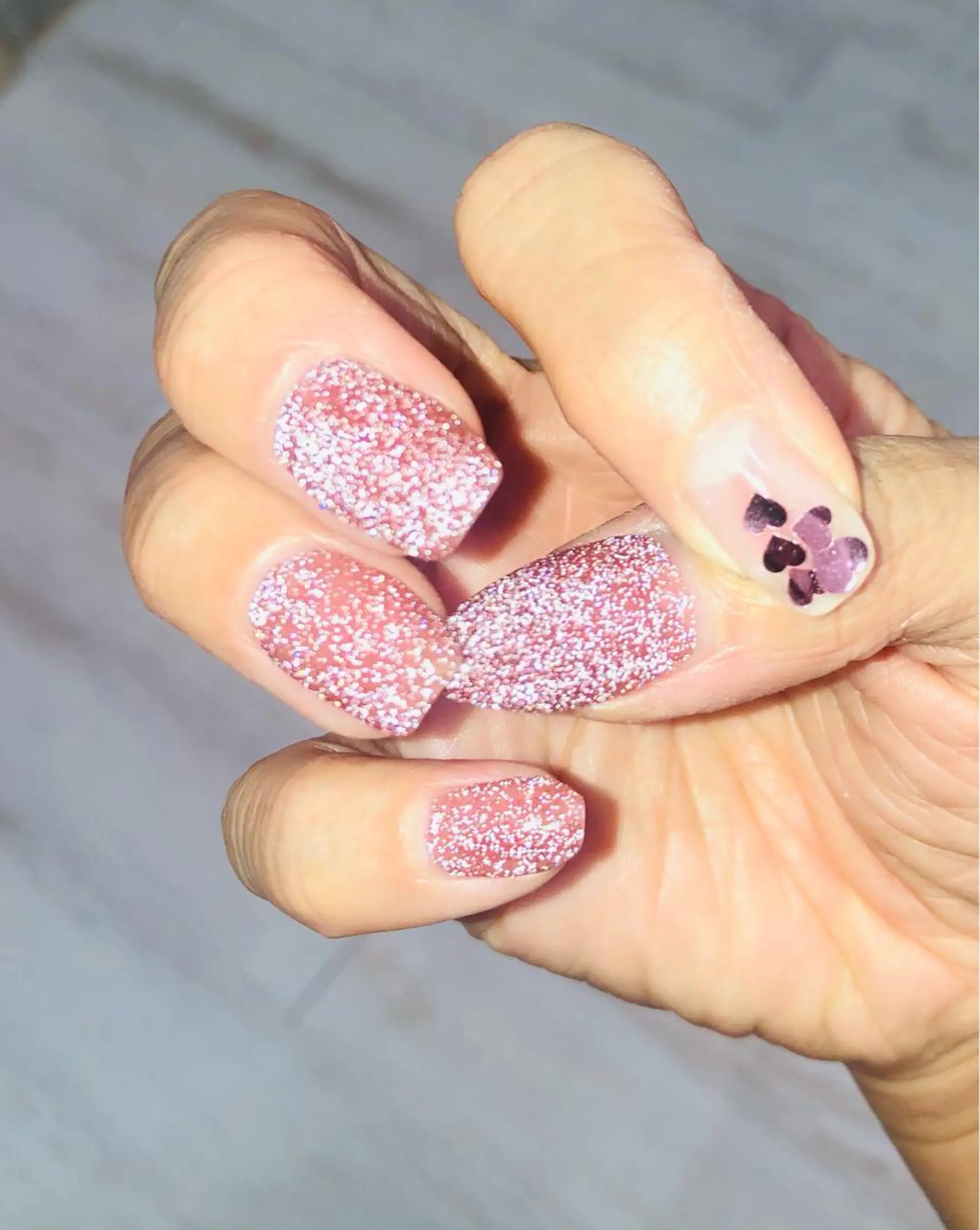 ネイル フラッシュネイル フレンチネイル ラメ(グリッター) ラメグラデーション マグネットネイル H3(エイチスリー)所属・H3 hitoのネイルデザイン