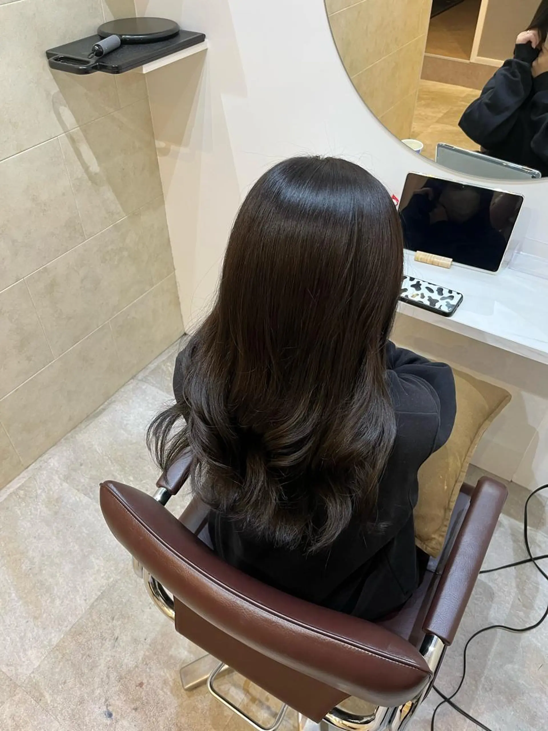 ロング カット ヘアカラー 【髪質改善　艶髪】 布川　莉穂のヘアスタイル