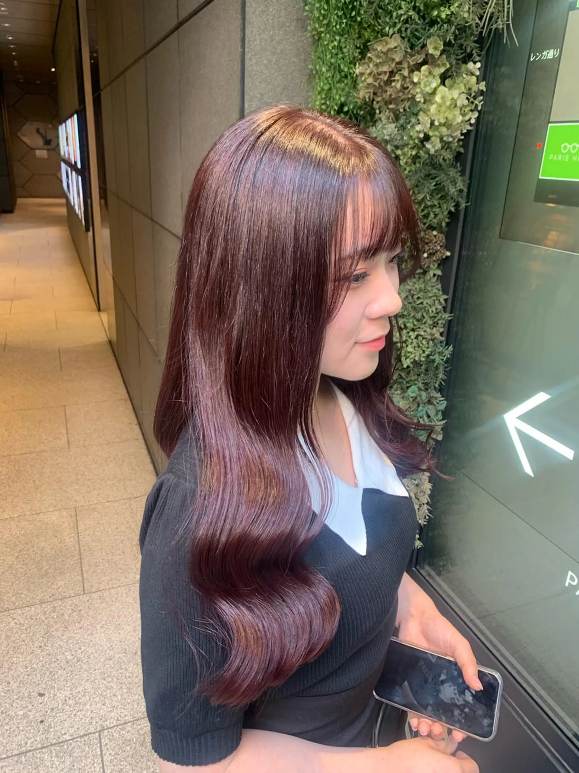 ロング カラー SALOWIN    銀座RAY 2所属・yamashika honokaのヘアスタイル