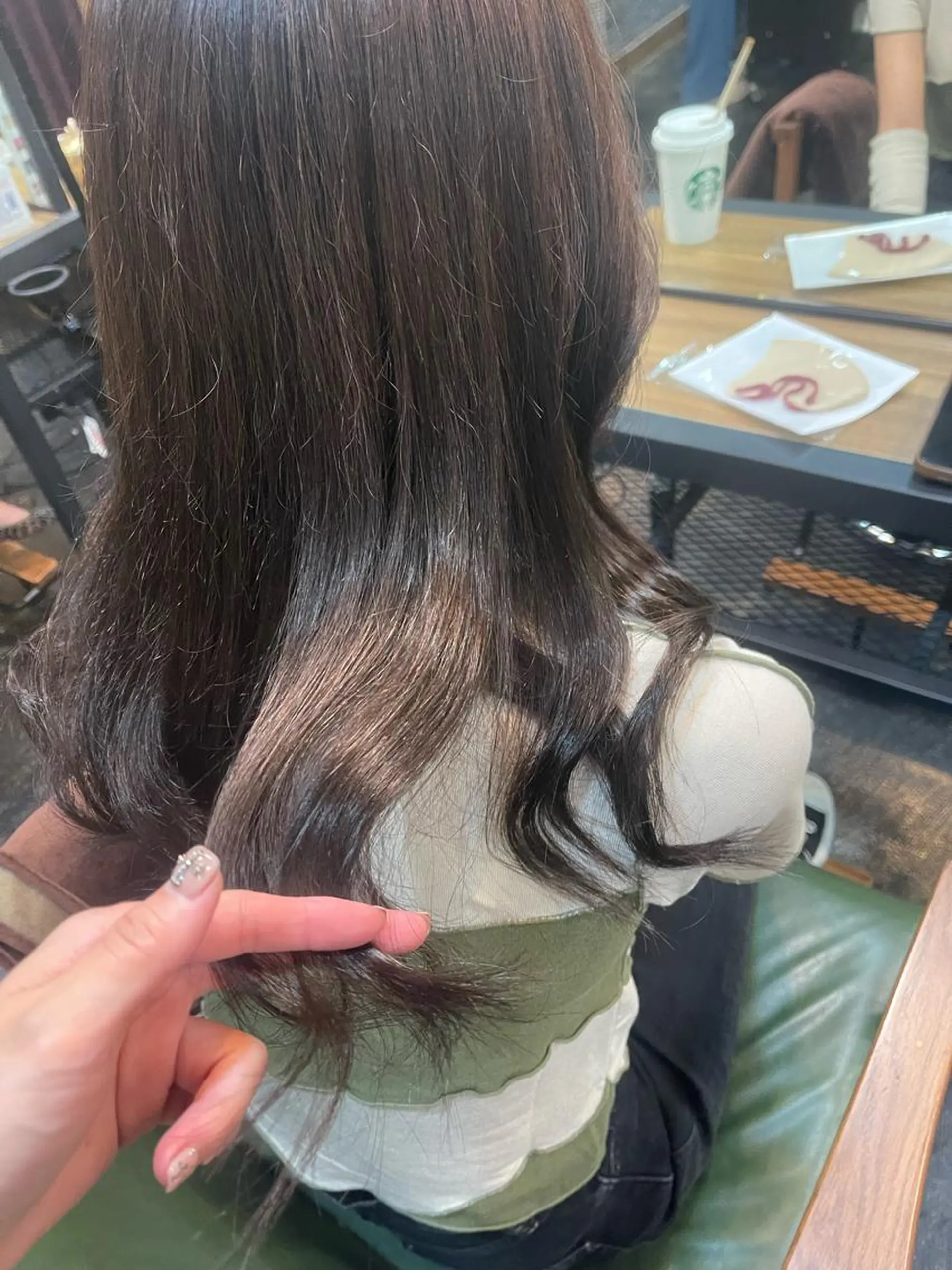 ロング ヘアカラー トリートメント 韓国 / 中国ヘア 🦋Noniのヘアスタイル