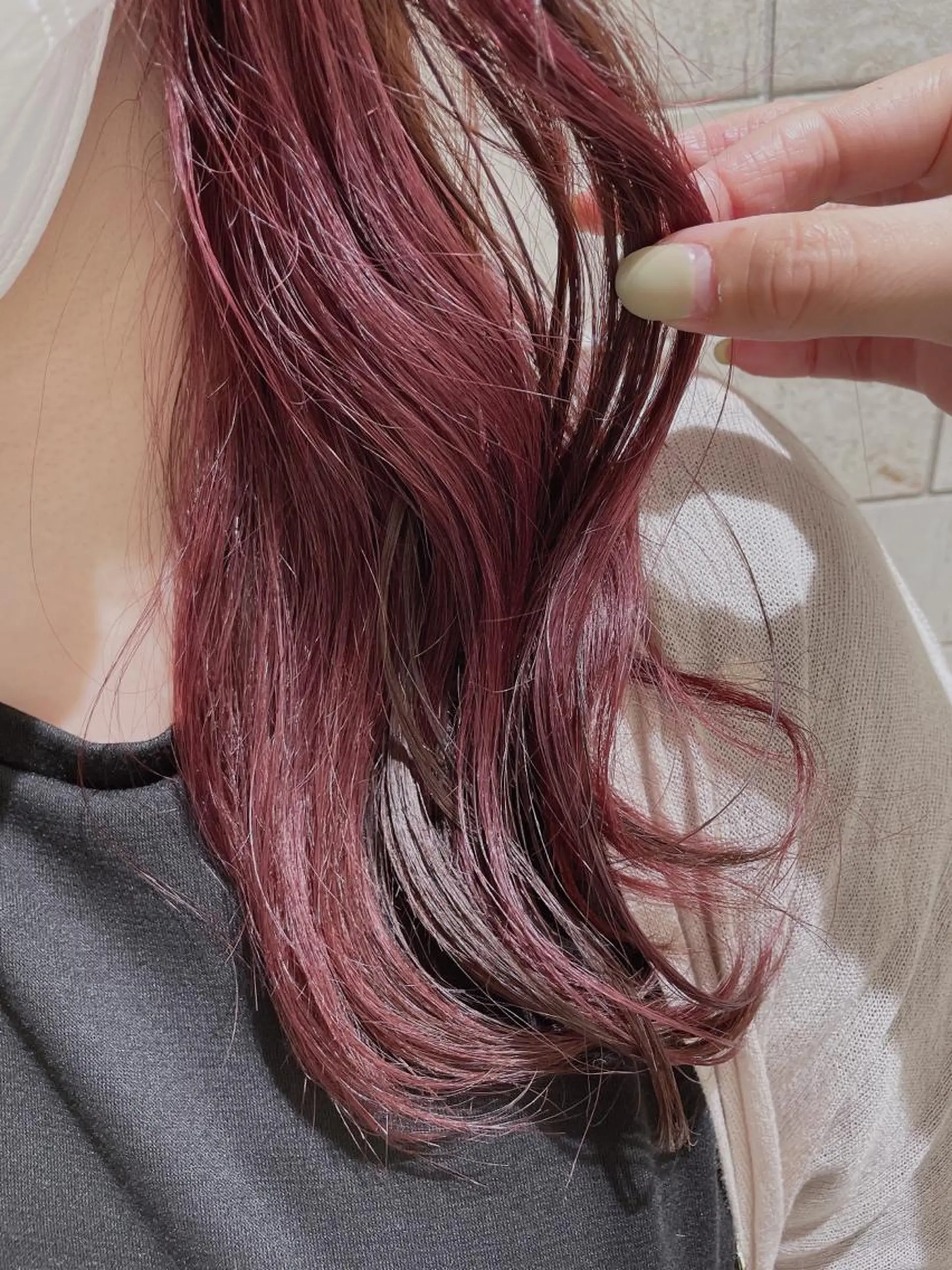 ミディアム カット ヘアカラー トリートメント 🦖鶴岡香純🦖 産休中のヘアスタイル