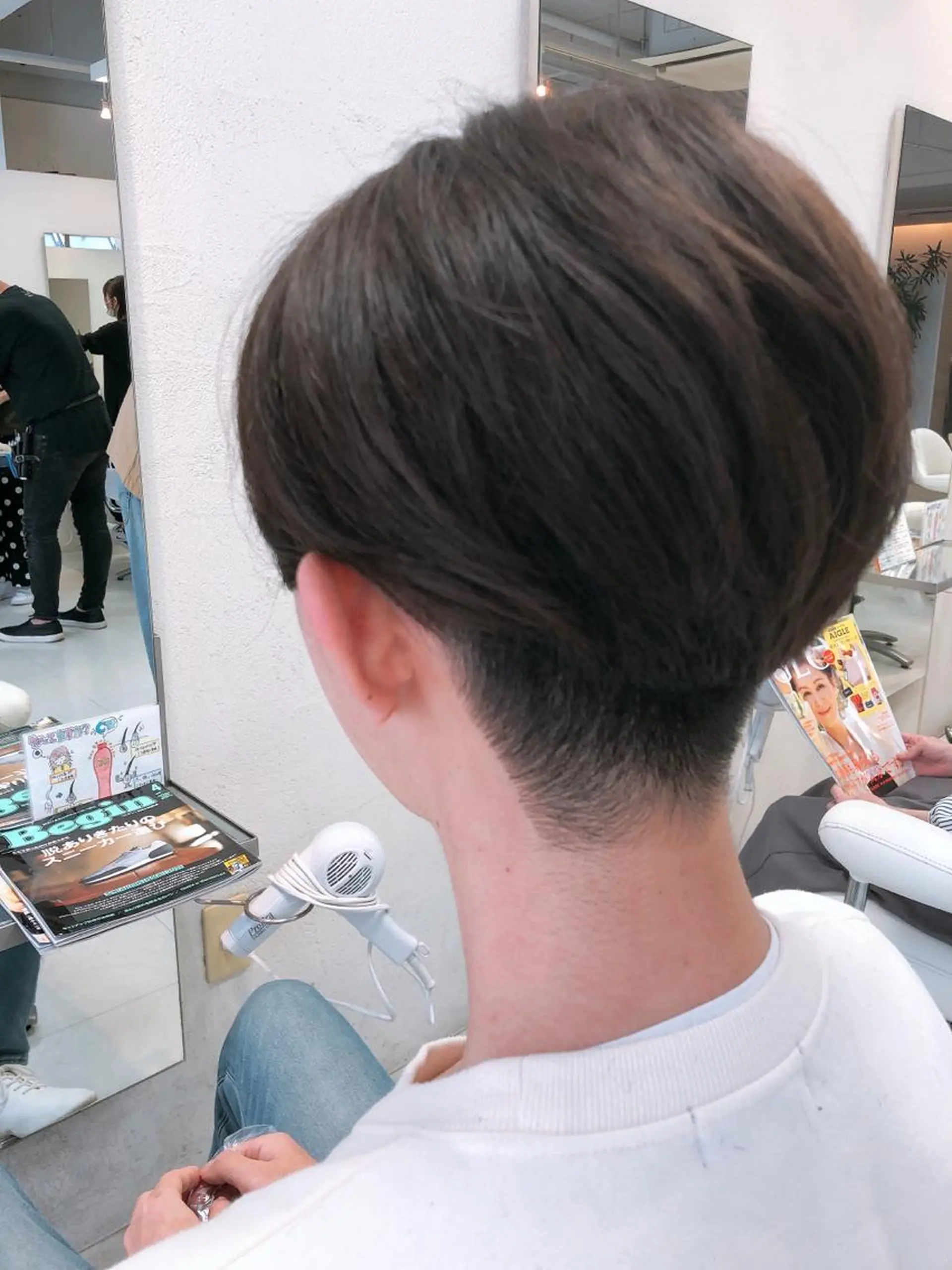メンズ マッシュ 阿部 美咲のヘアスタイル