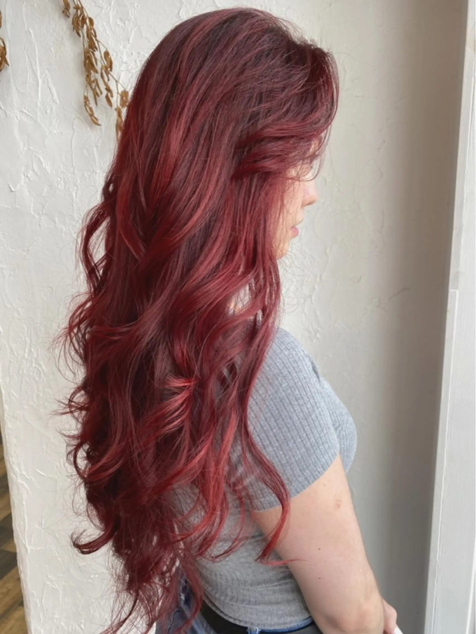 ロング カラー パーマ ヘアアレンジ ネイル 美容室 ソンリエのヘアスタイル