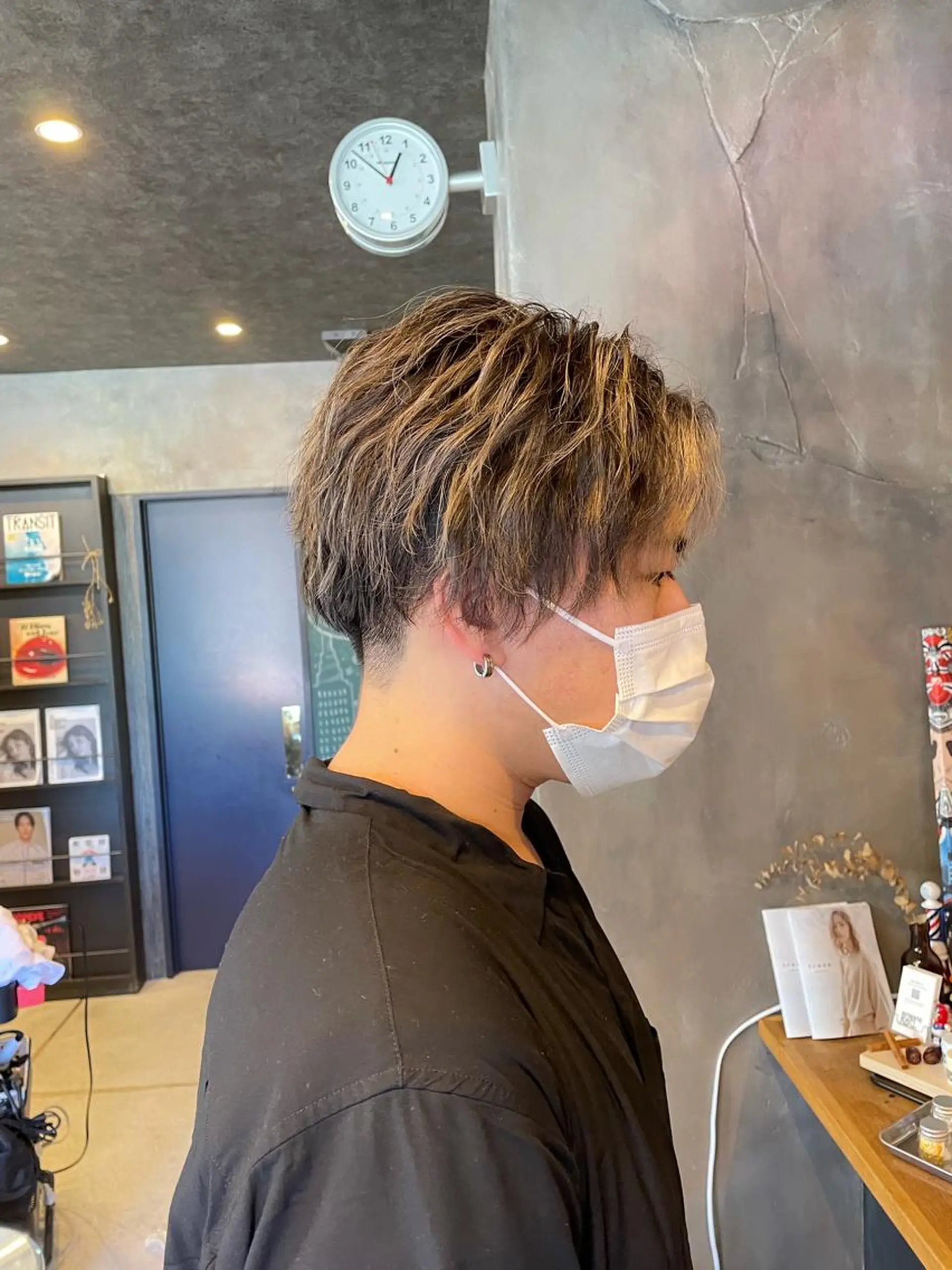 ショート カラー メンズ カット ヘアカラー トリートメント D.log 大和西大寺店所属・川崎 雅大のヘアスタイル