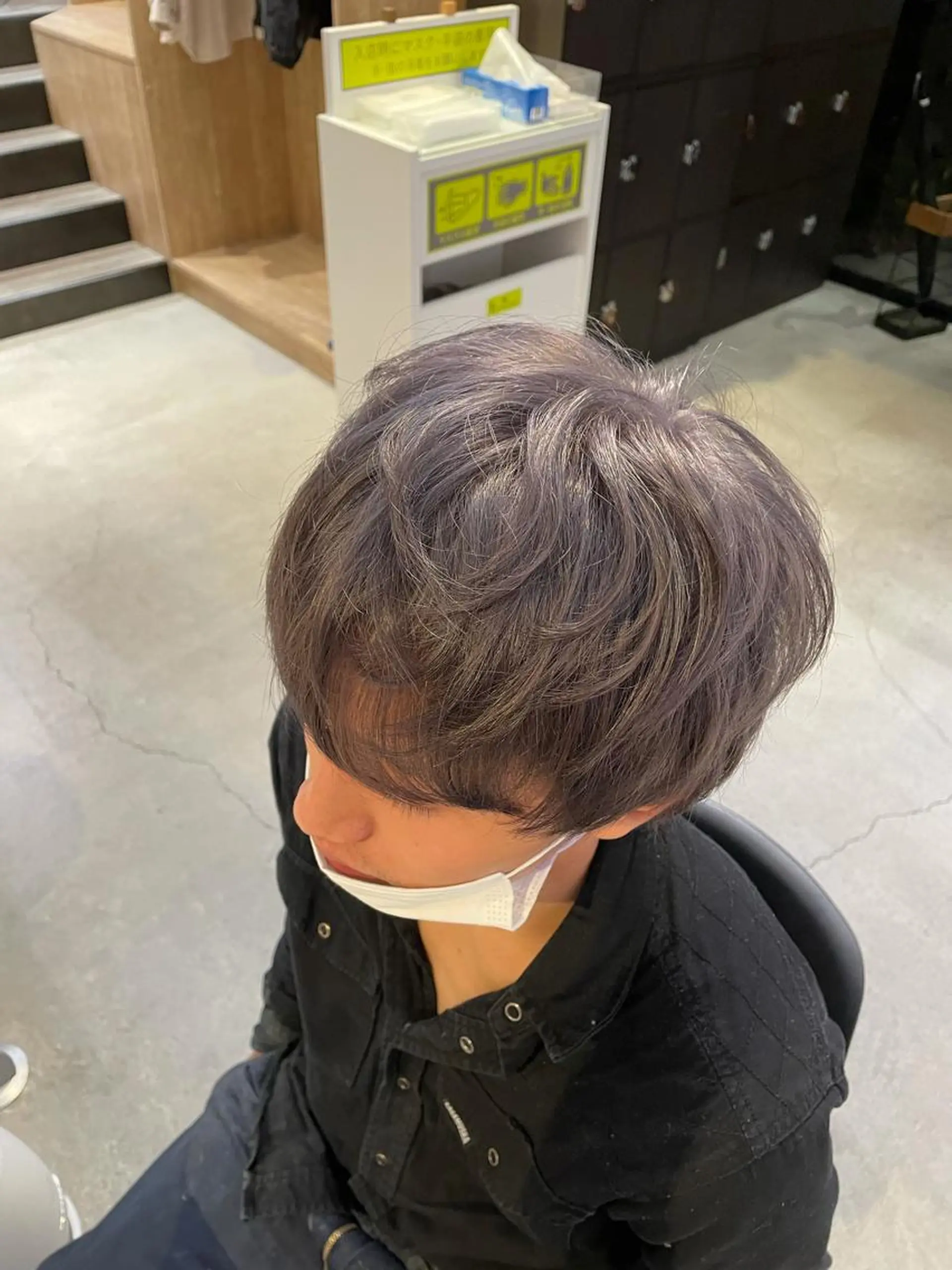 メンズ マッシュ テラダ ユウシンのヘアスタイル