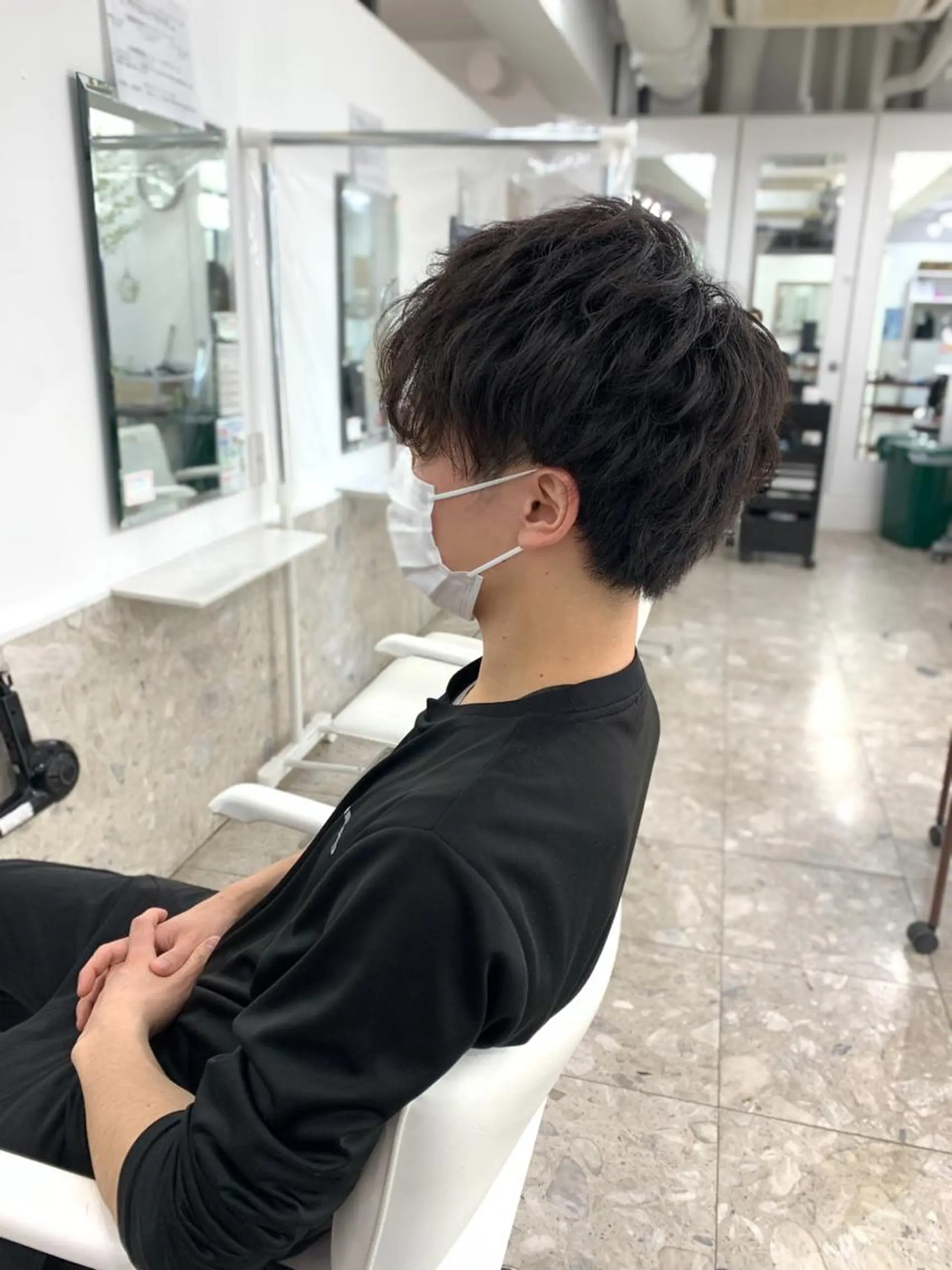 パーマ メンズ メンズパーマ 相武台ショート特化 💐川崎希💐のヘアスタイル