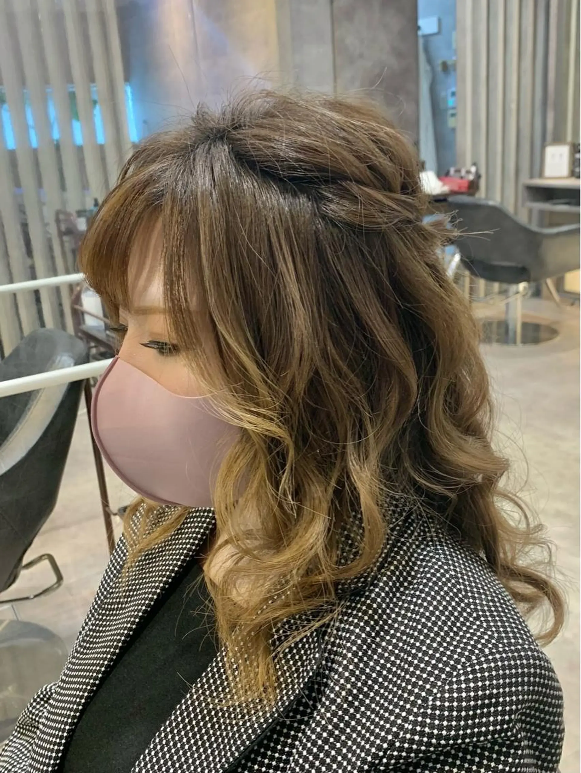 ヘアアレンジ ハーフアップ KISS SWAN所属・B E C H I C O〔べち子〕のその他イメージ