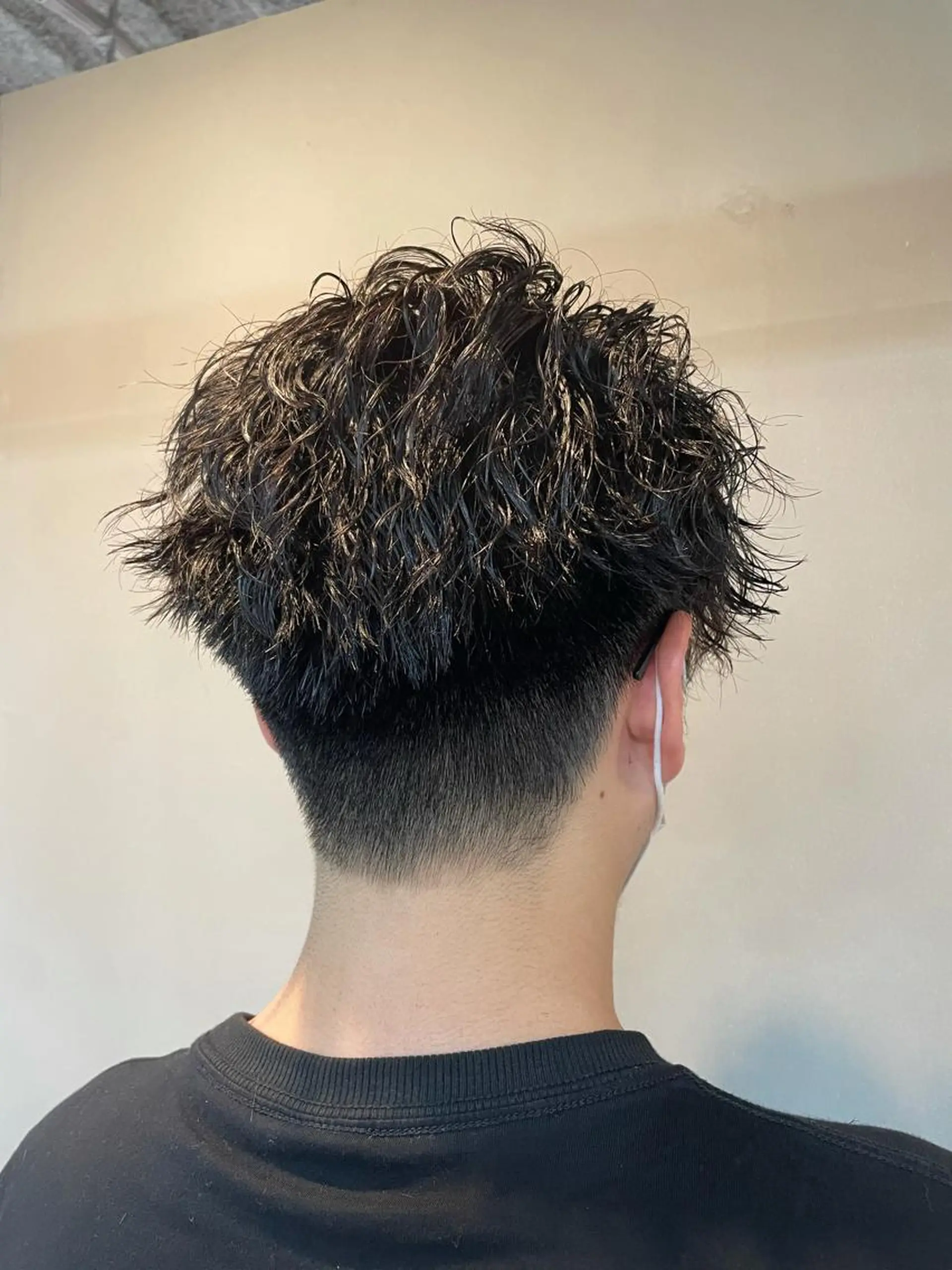 パーマ メンズ メンズパーマ スパイラルパーマ Men's hair salon First 中百舌鳥店所属・First なかもず 店 YUKIのヘアスタイル
