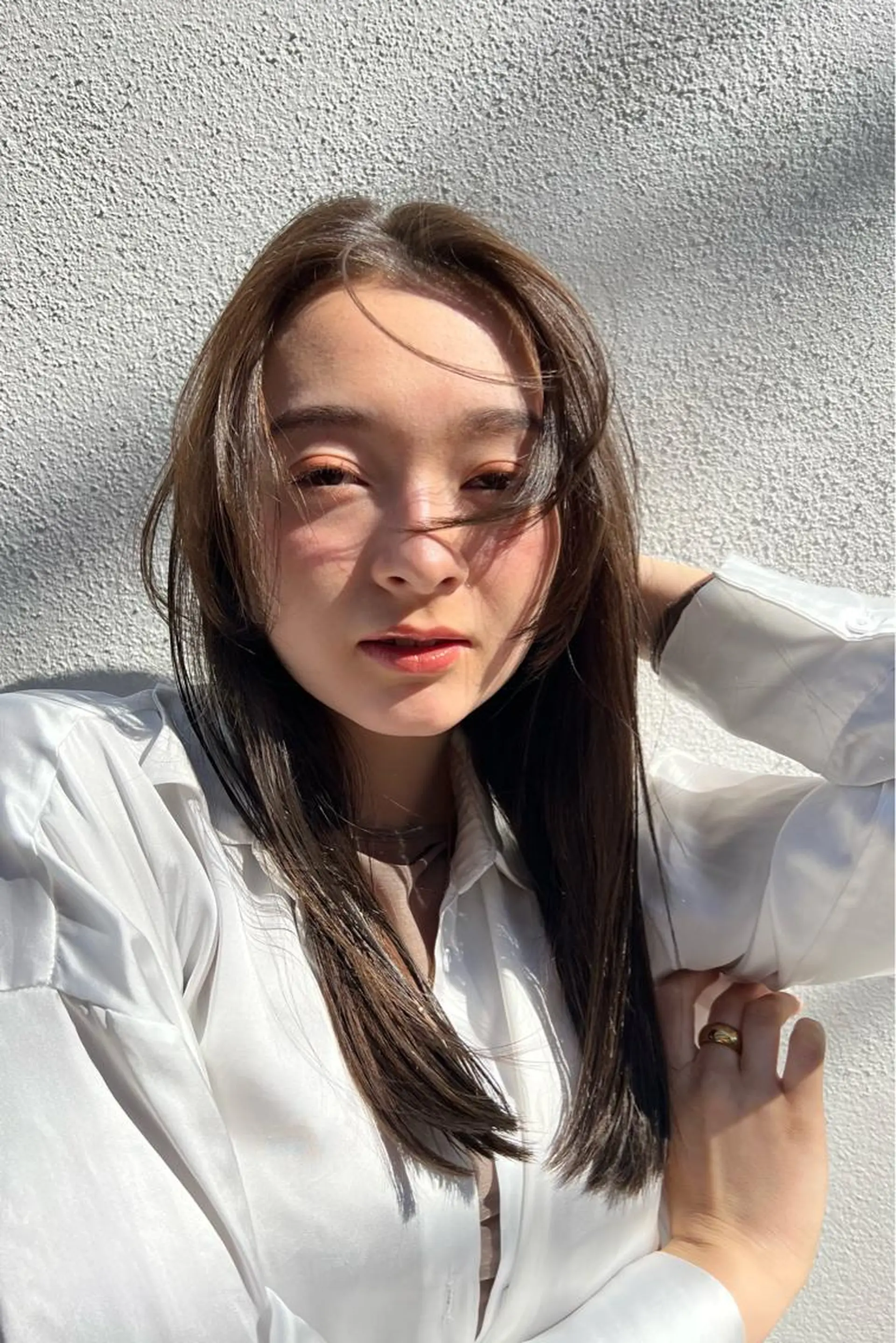ロング カラー 透明感カラー 色素薄めカラー❤︎ chihiroのヘアスタイル