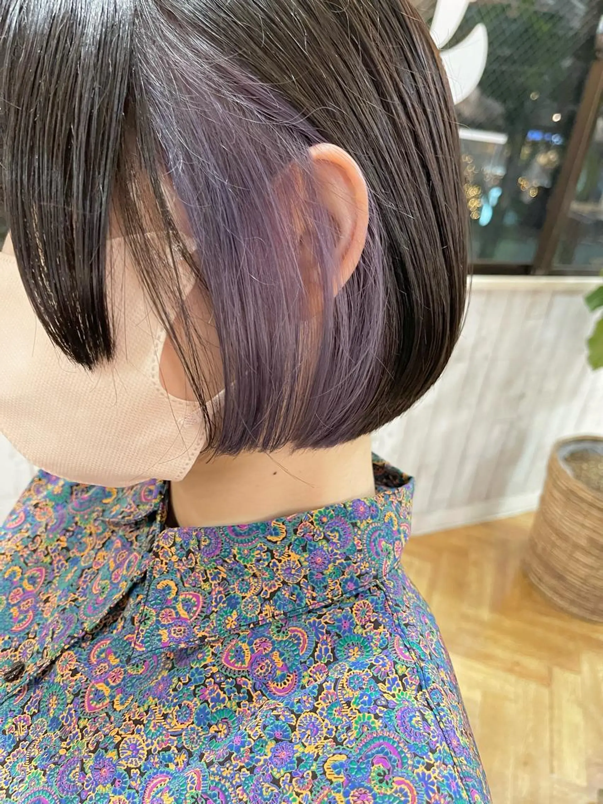 ショート ヘアカラー トリートメント ヘアセット 髪質改善＆艶カラー Zina💋池袋のヘアスタイル