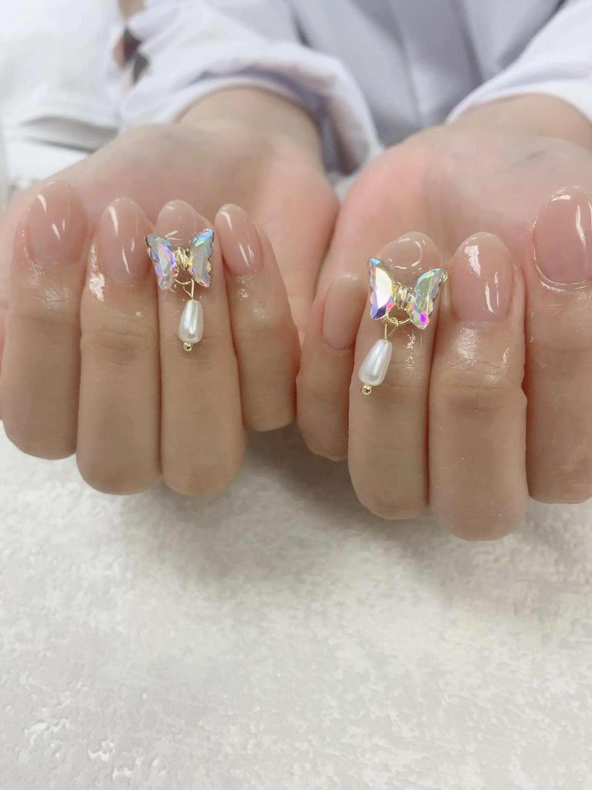 ショート ハンドネイル フットネイル JNA認定講師🌸 RIEのネイルデザイン