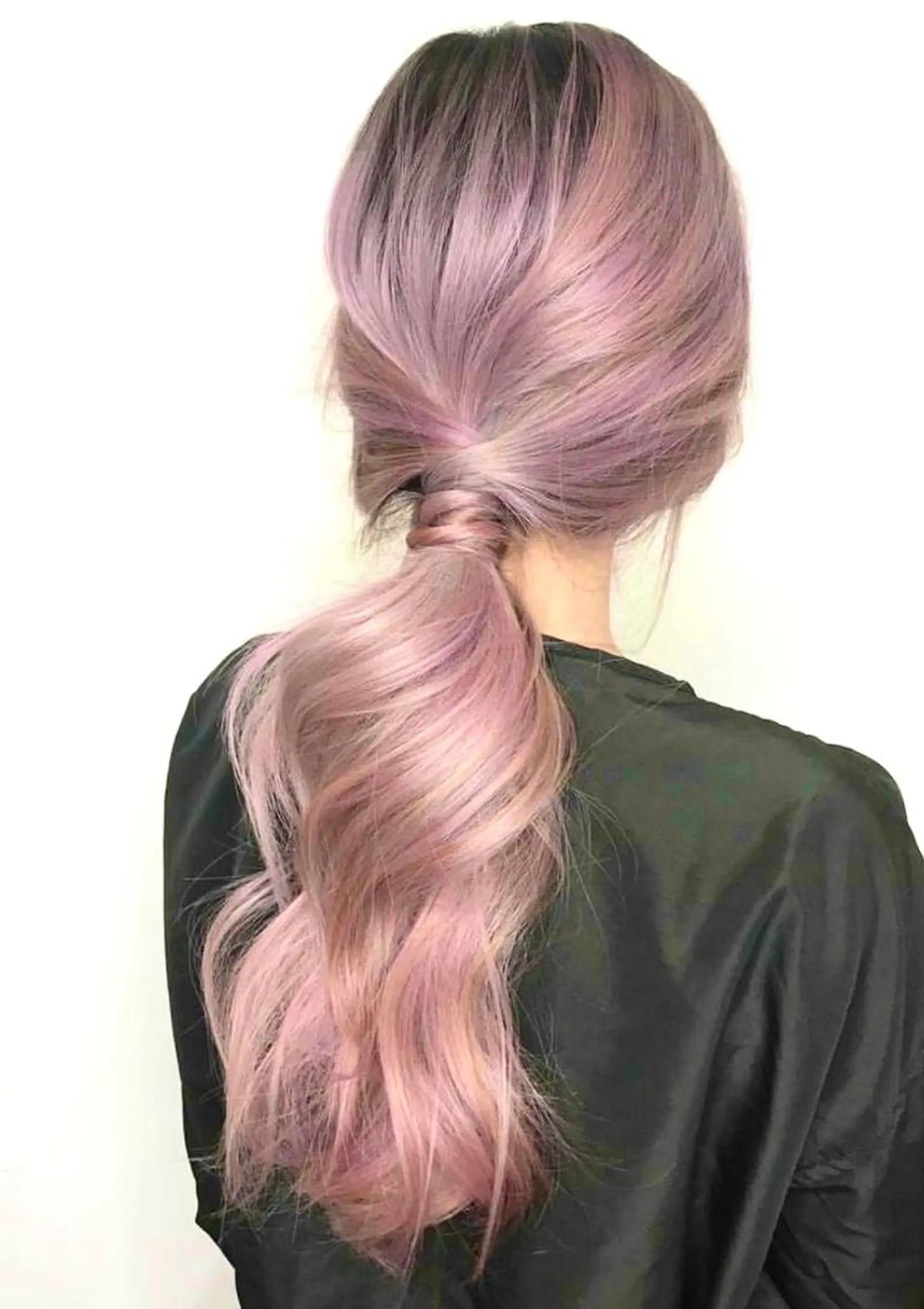 セミロング カラー バレイヤージュ ブリーチ ハイライトカラー ハイライト レイヤーカット 海外ヘア/ 長谷川　裕起のヘアスタイル