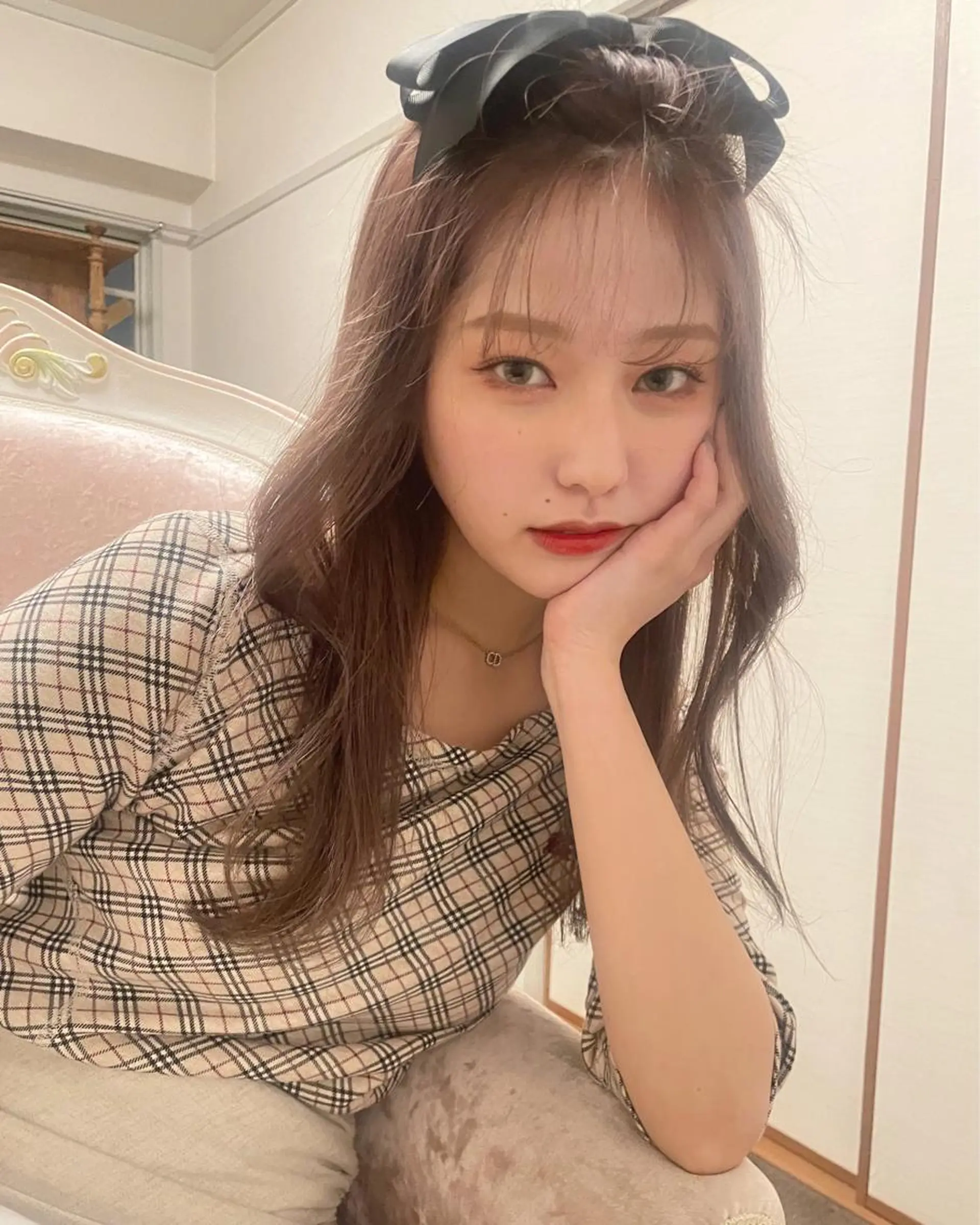 ロング カラー ヘアアレンジ emu head spa & treatment所属・髙塚碧🇰🇷 韓国ヘア🎗️のヘアスタイル