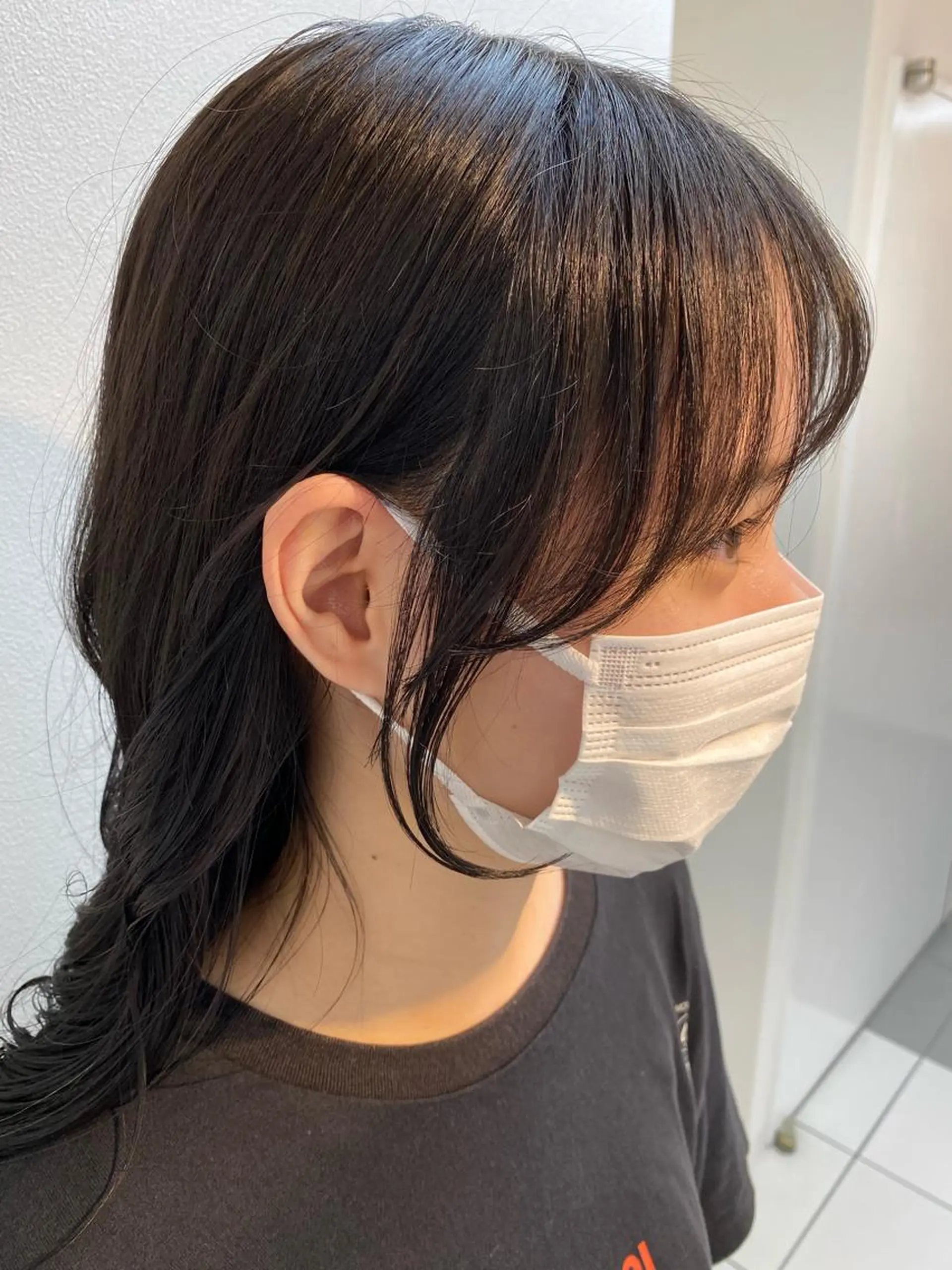 セミロング 韓国風ヘア 韓国風カラー🦄水野 みやび🪽🌈のヘアスタイル
