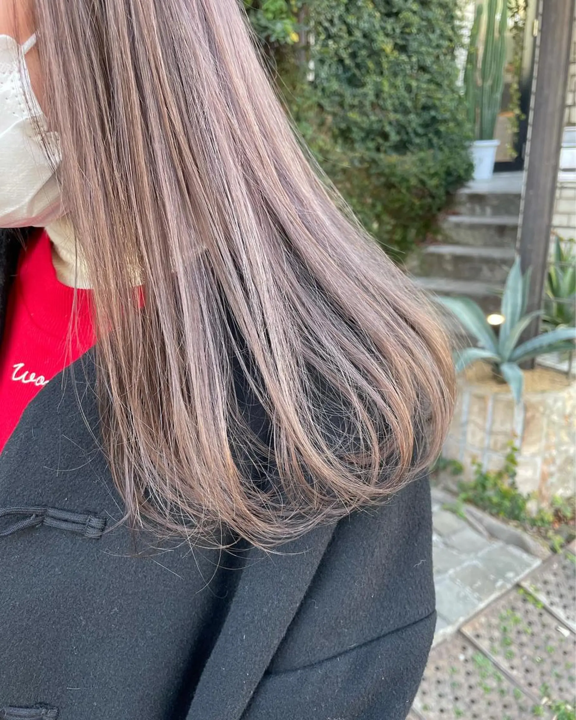 セミロング カラー 透明感カラー 🫧透明感ヘア🫧 🧸竹花　彩希🧸のヘアスタイル