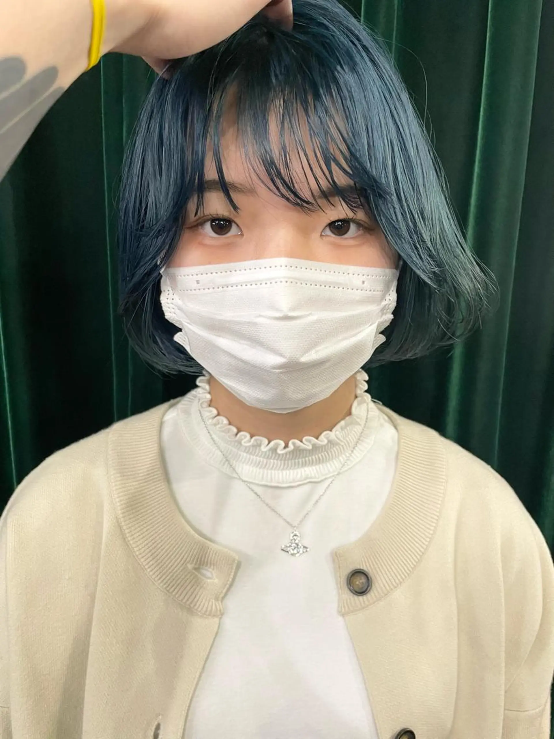 ミディアム カット ヘアカラー トリートメント vivre libre所属・vivre libreのヘアスタイル
