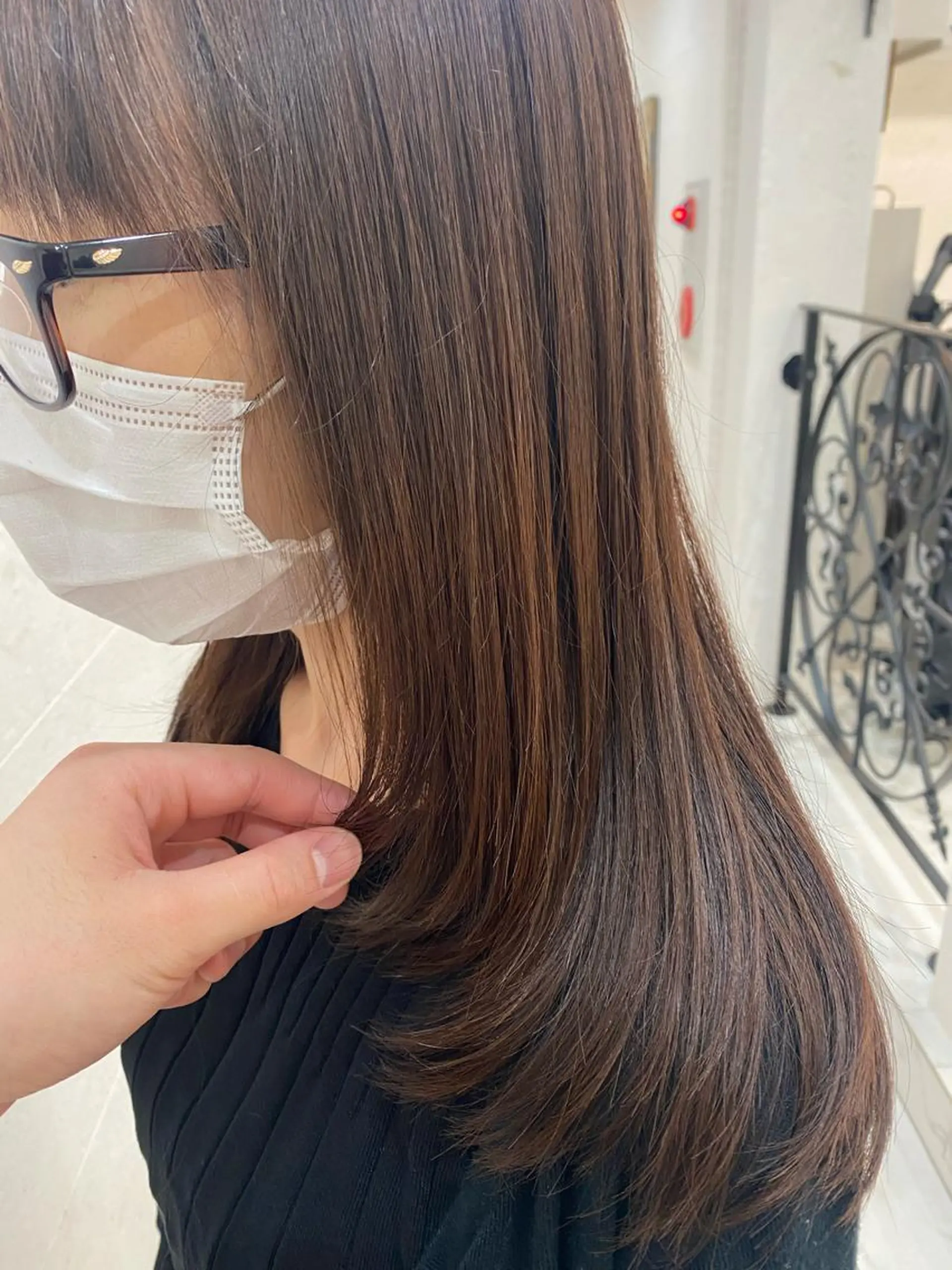 セミロング カット トリートメント shanti 渡辺新也✂️のヘアスタイル