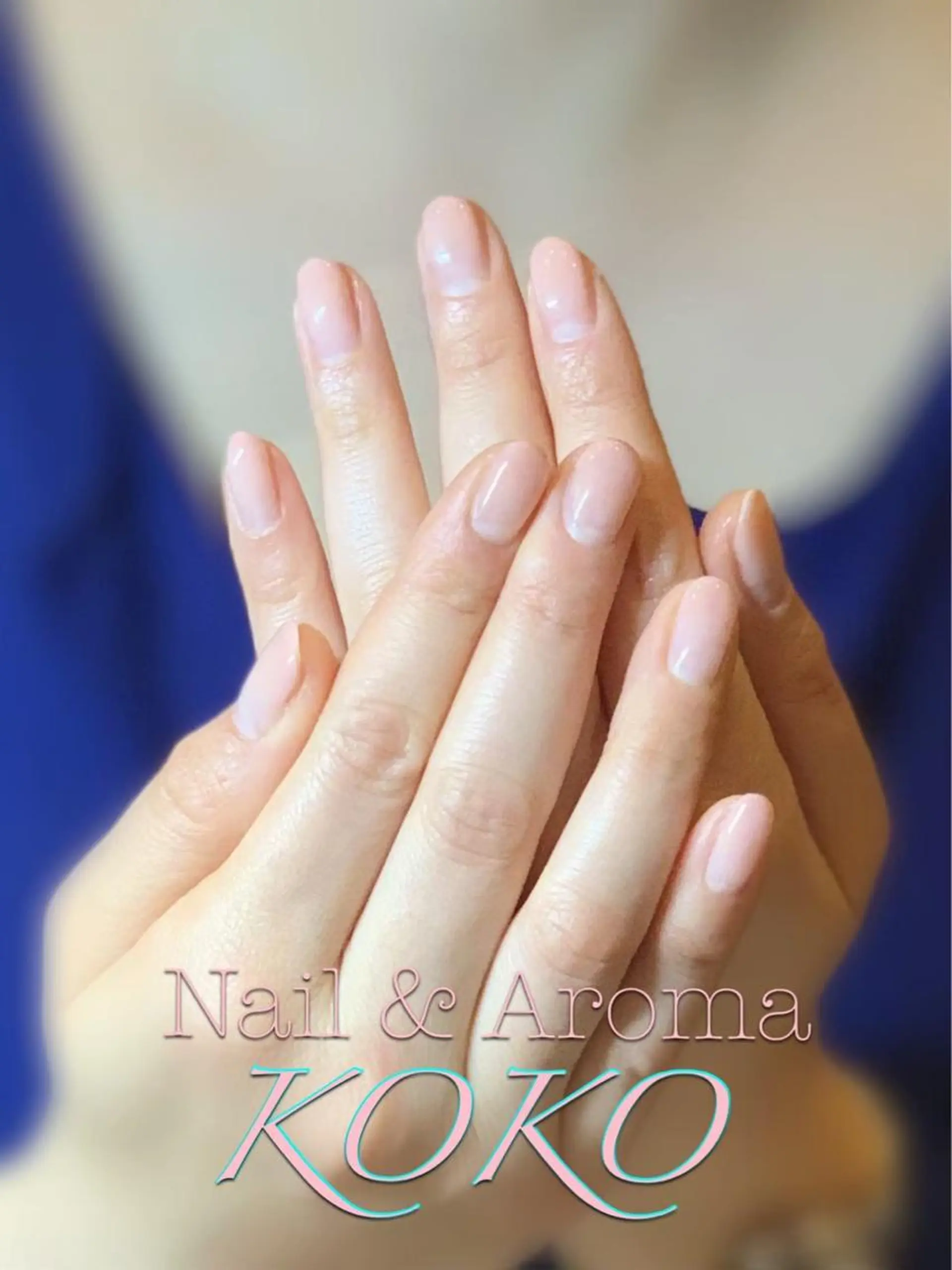 ショート ネイル オフィスネイル シンプルネイル ハンドネイル Nail_Aroma KOKOのネイルデザイン