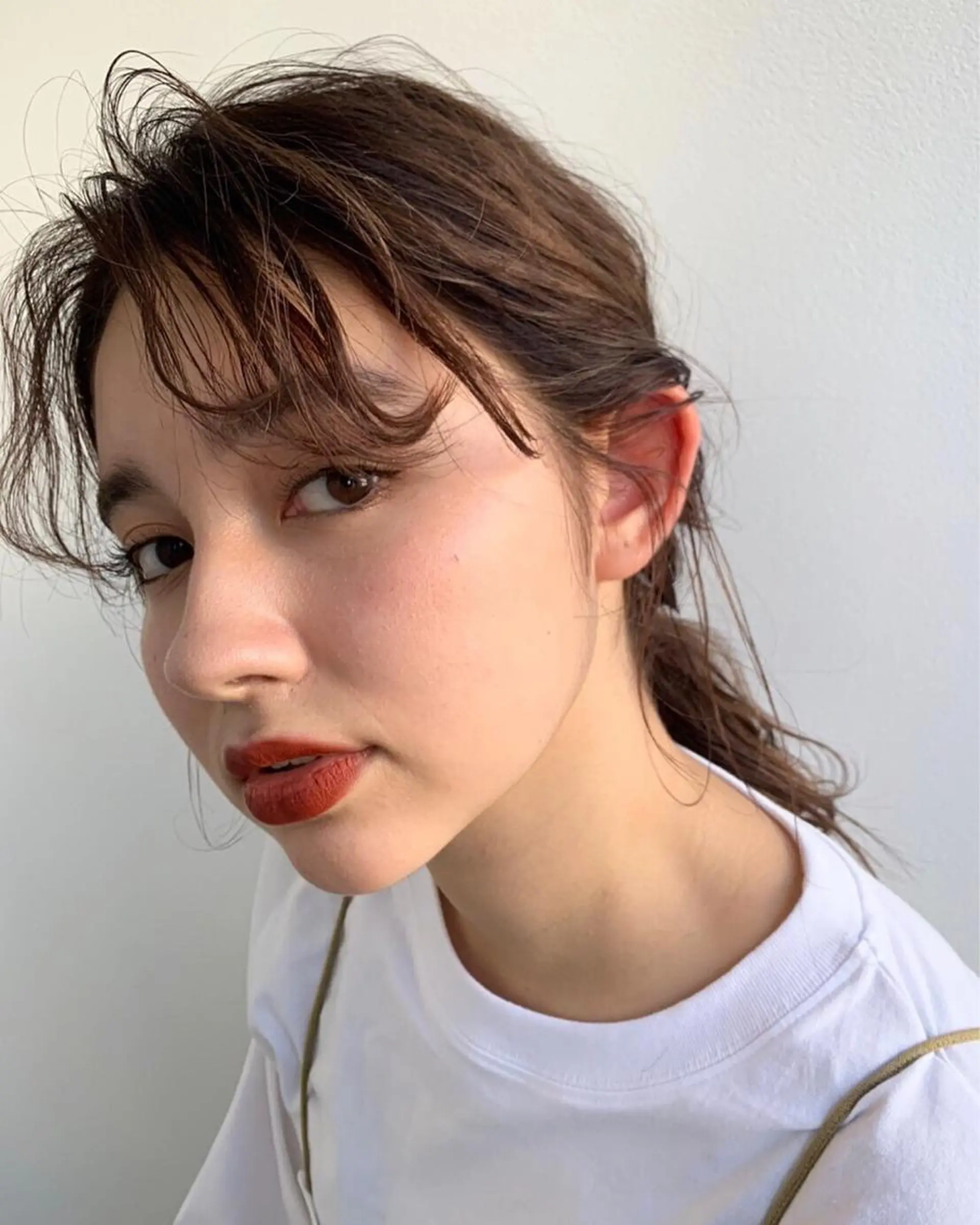 セミロング ヘアセット 鈴木 千裕のヘアスタイル