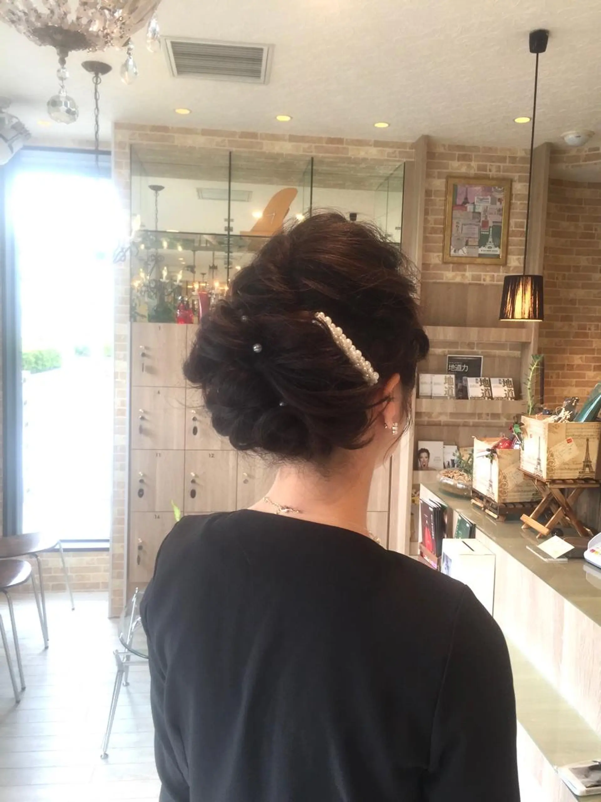 セミロング ヘアアレンジ ヘアセット 小倉 千裕のその他イメージ