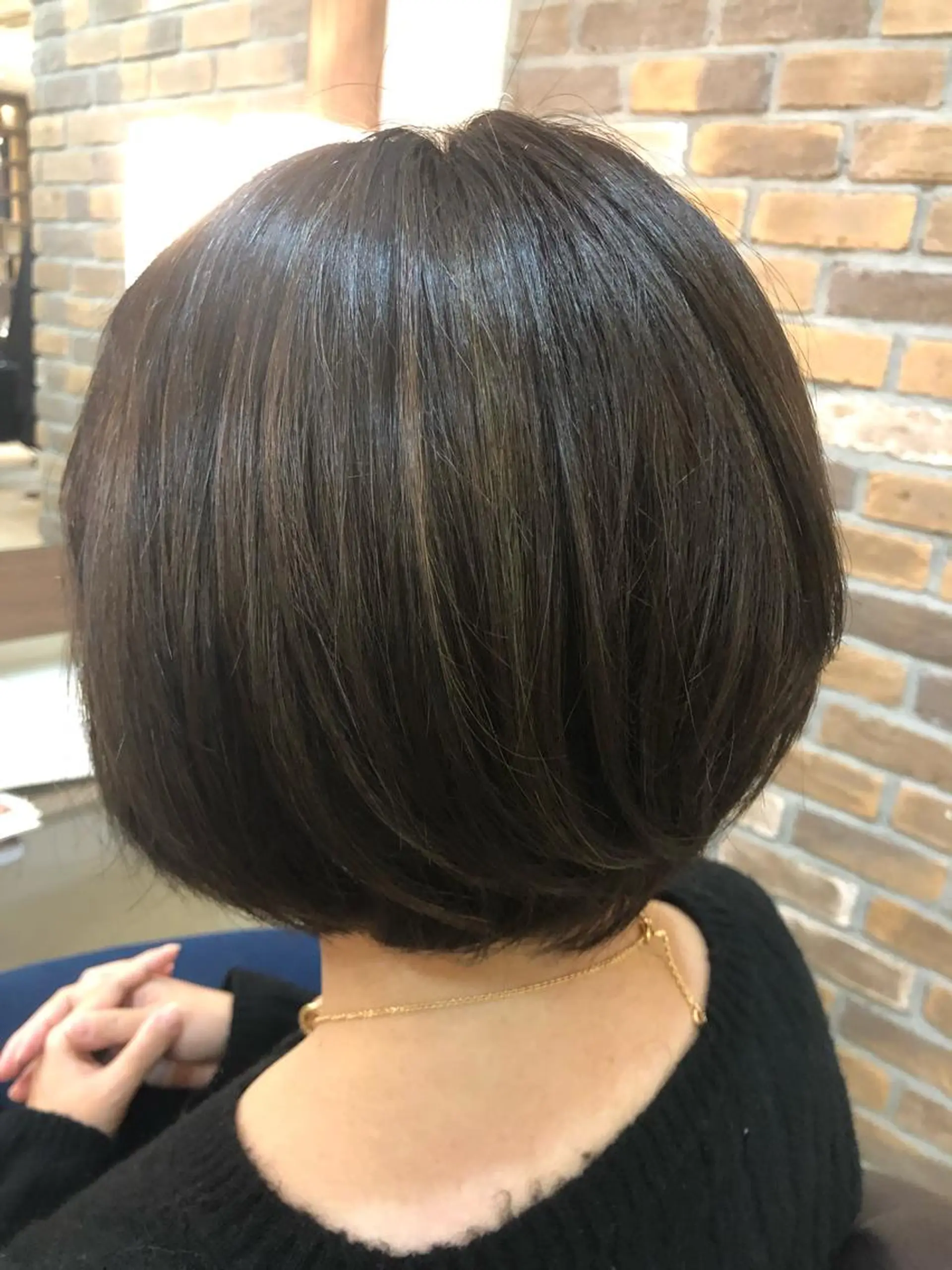ショート カラー ボブ ヘアカラー トリートメント 似合わせ／代表 髪質改善/山田将大のヘアスタイル