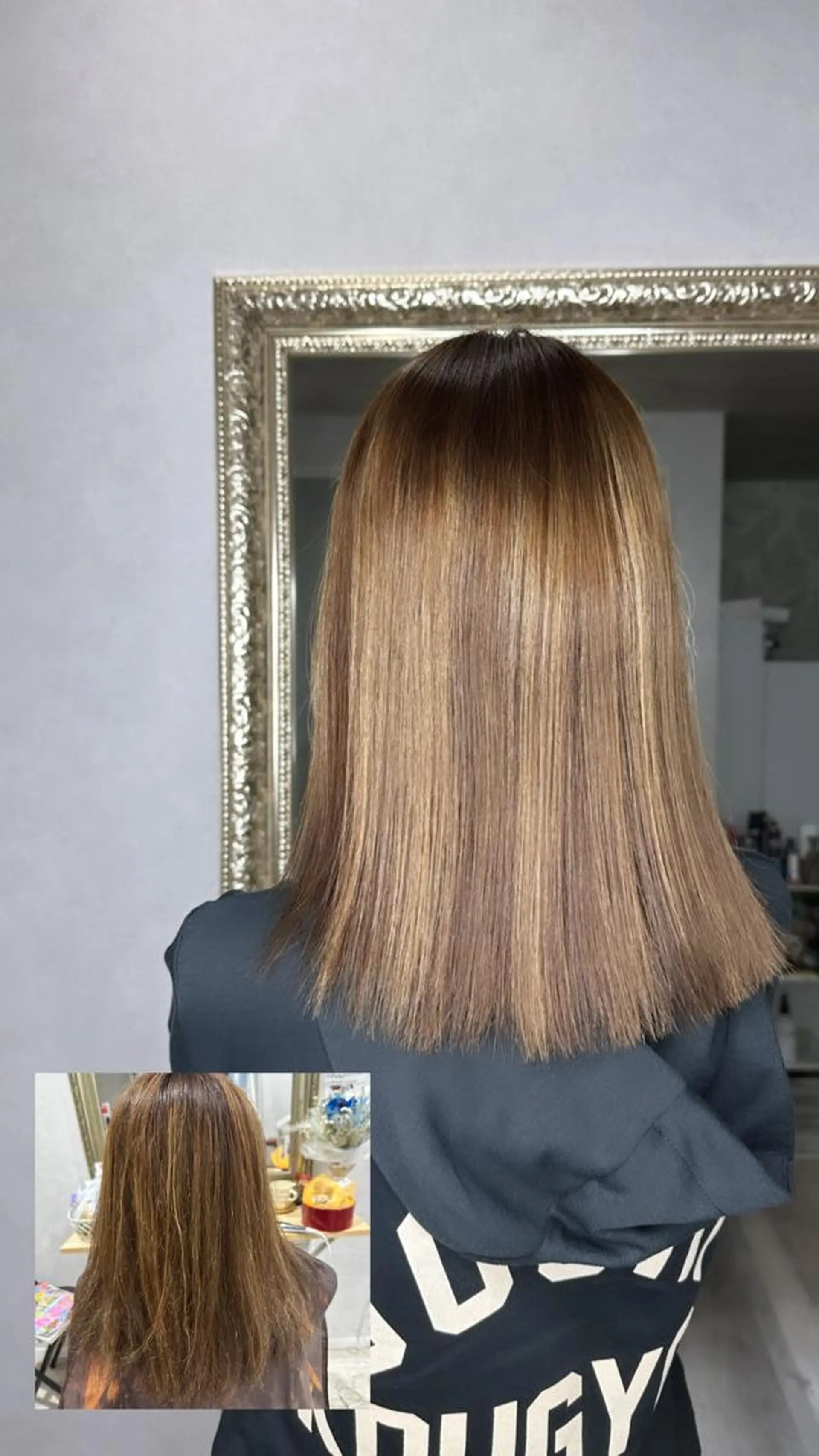 セミロング Designer EGGのヘアスタイル