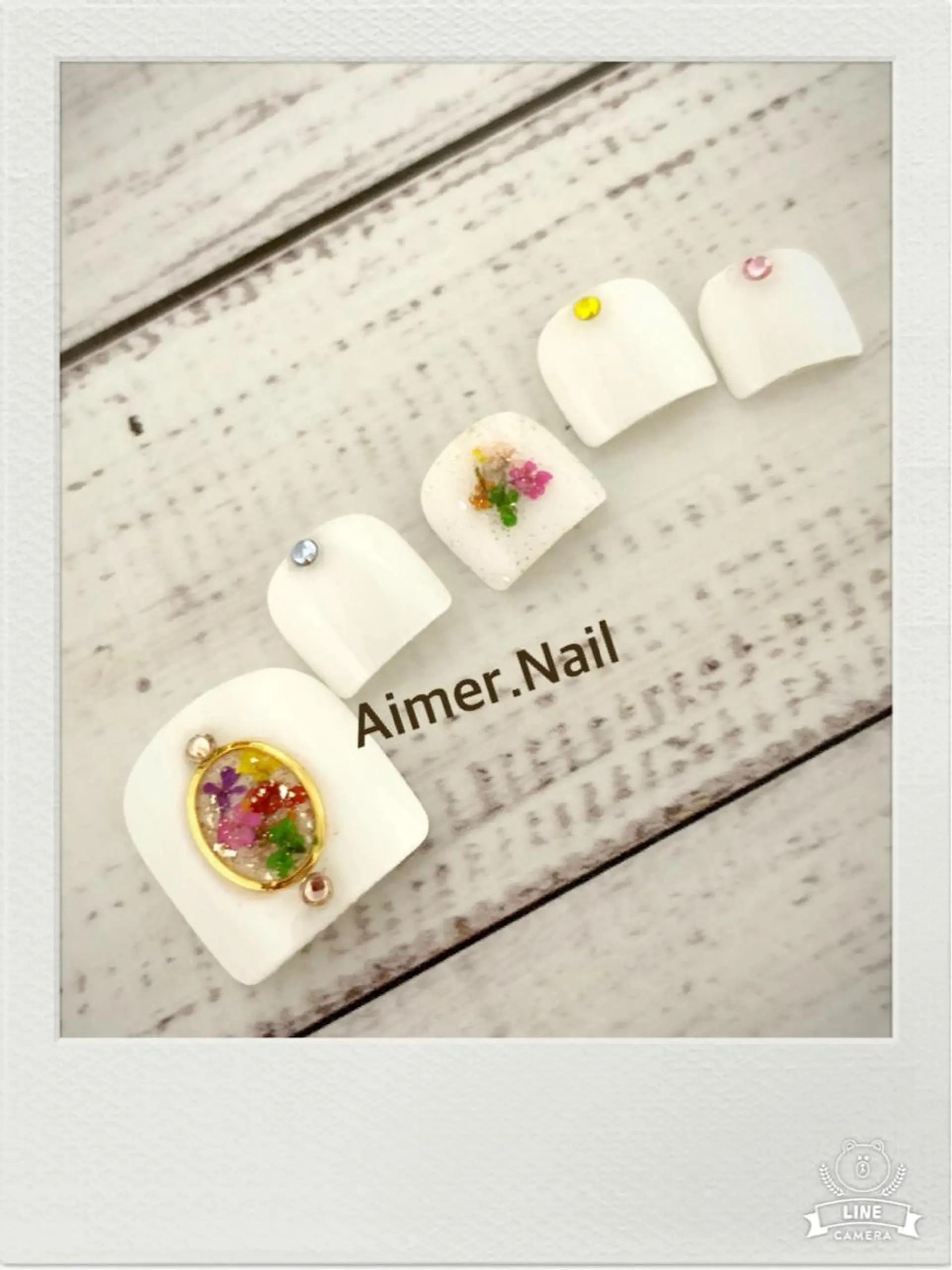 ネイル フットネイル フットネイル Aimer. Nailのネイルデザイン