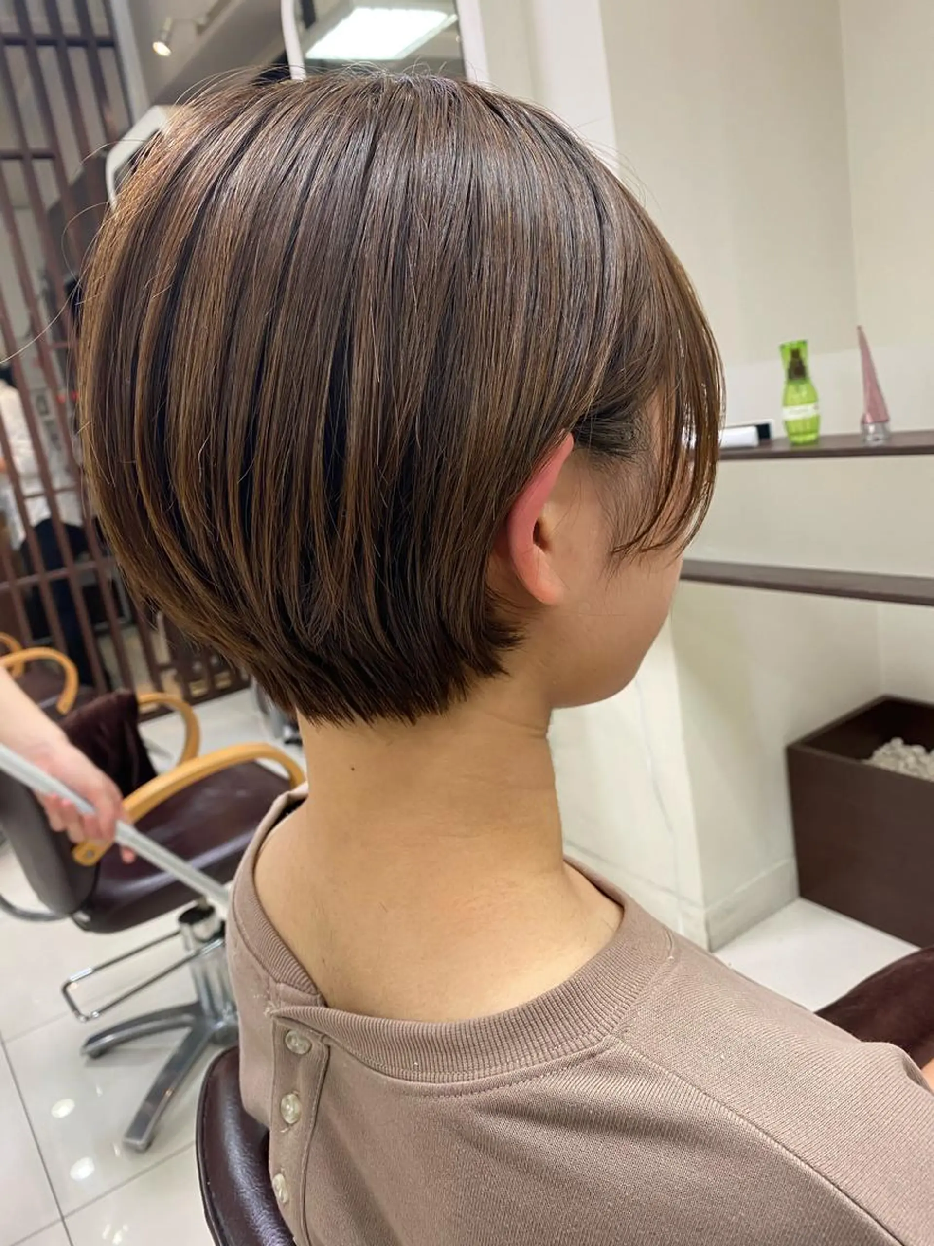 ショート カラー 2025/5/8開始 オーナー渡辺岳のヘアスタイル
