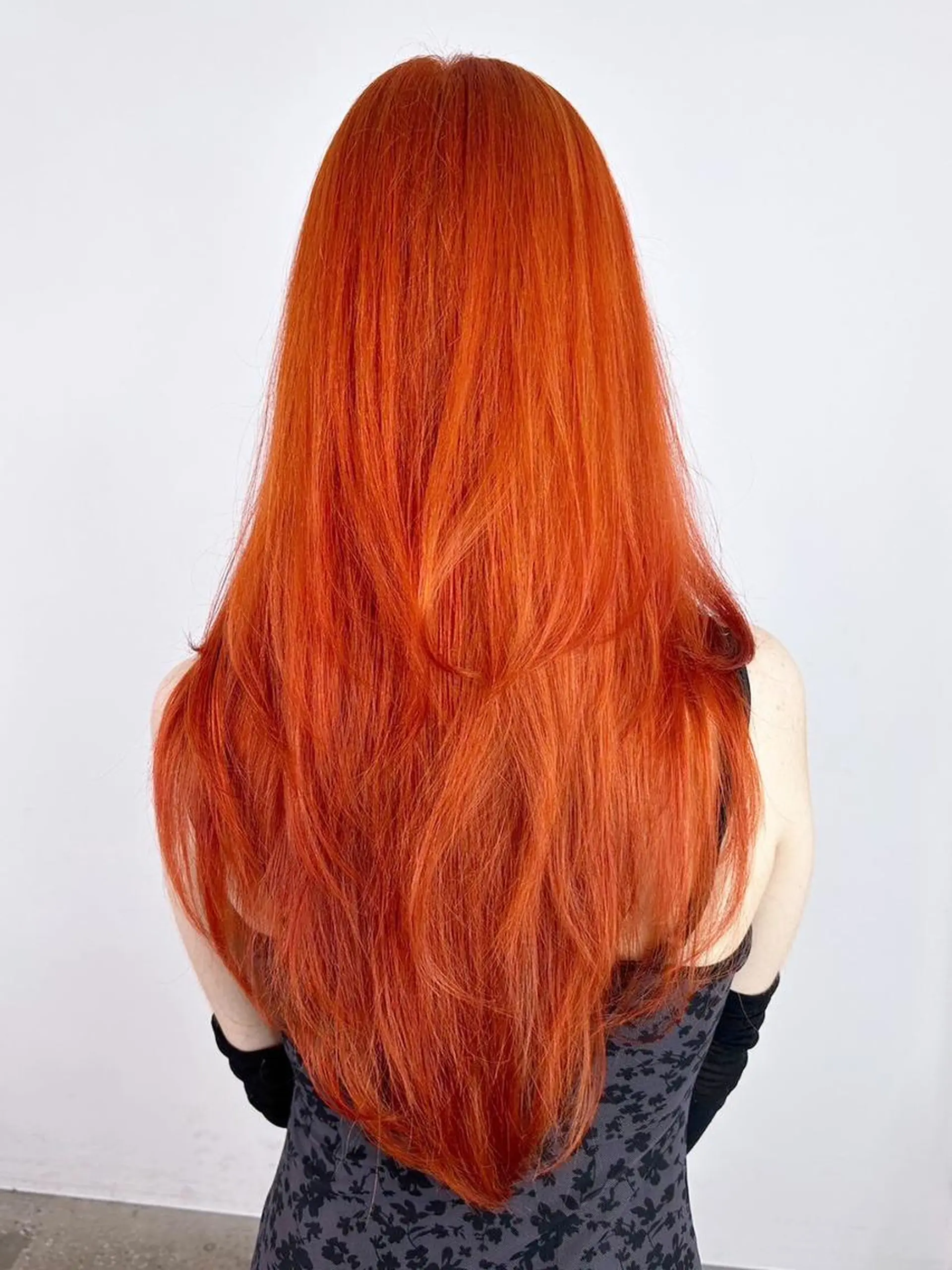 カラー セミロング ベージュカラー くびれヘア レイヤーカット カット ヘアカラー トリートメント ITby ALBUM 北千住店のヘアスタイル
