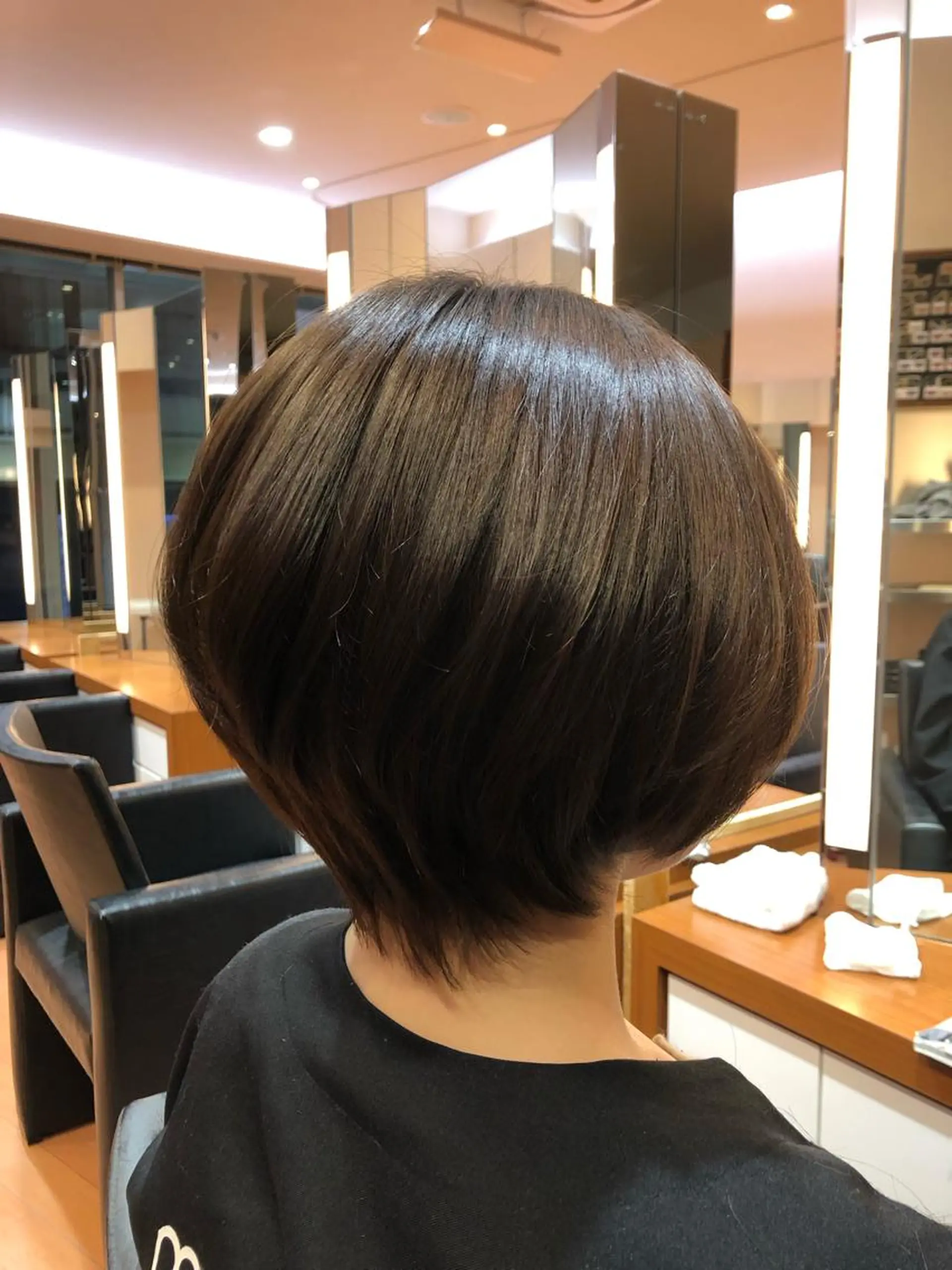 ショート ショートボブ ボブ ショートヘア モッズ・ヘア 金沢店所属・柴田 綺音のヘアスタイル