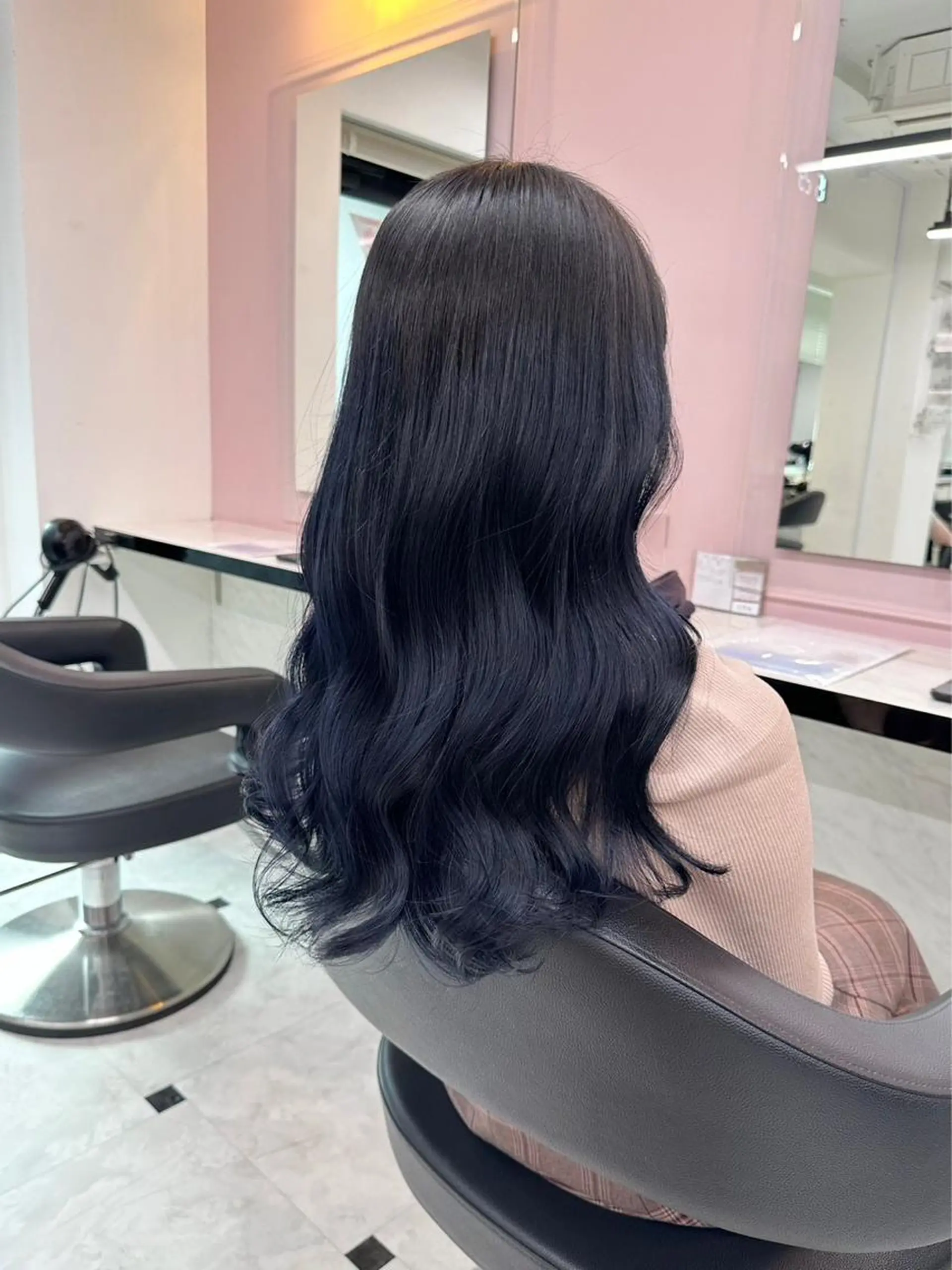 カラー 髪質改善 ヘアカラー トリートメント ヘッドスパ ヘアセット 透明感ベージュカラー ♡上野♡AIのヘアスタイル