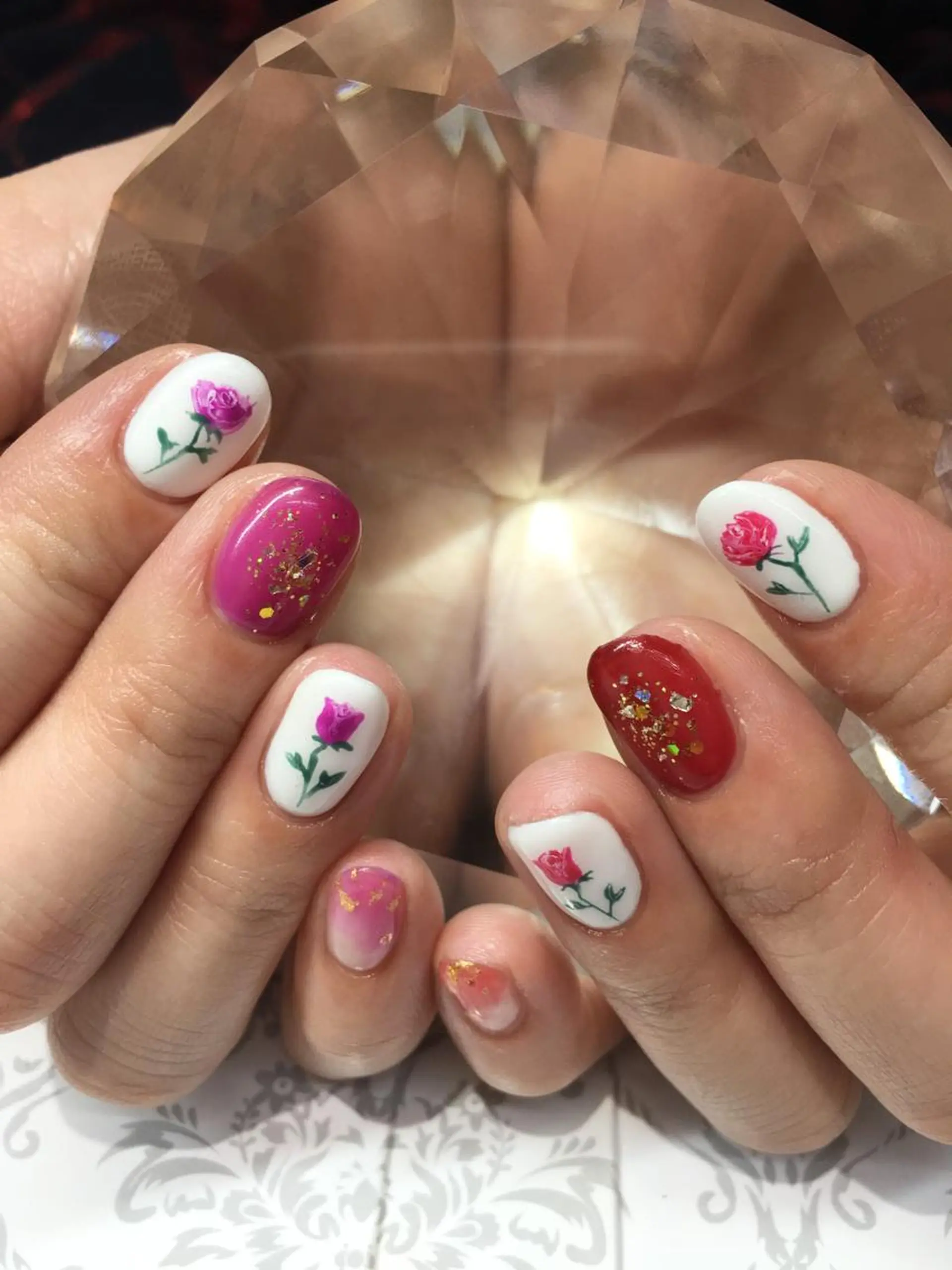 ネイル 持ち込み ハンドネイル glow_ nailのネイルデザイン