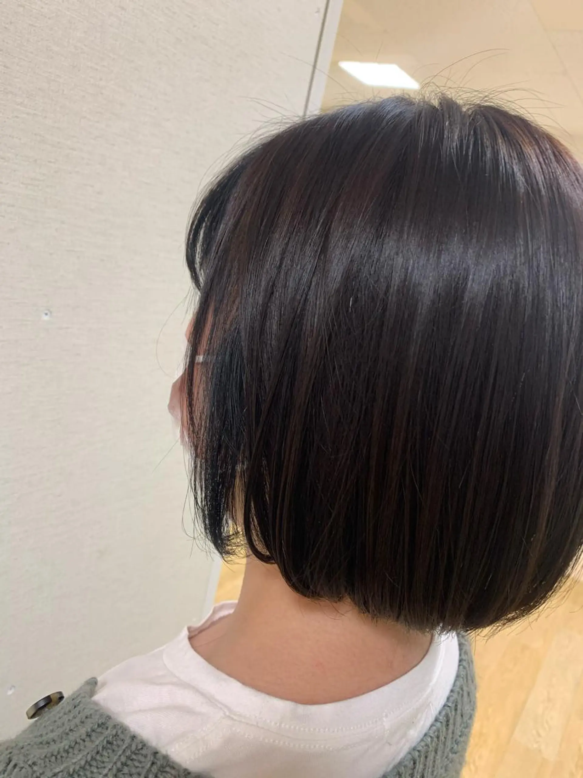 ショート カラー グレージュ 高橋友里亜 /フリーランスのヘアスタイル