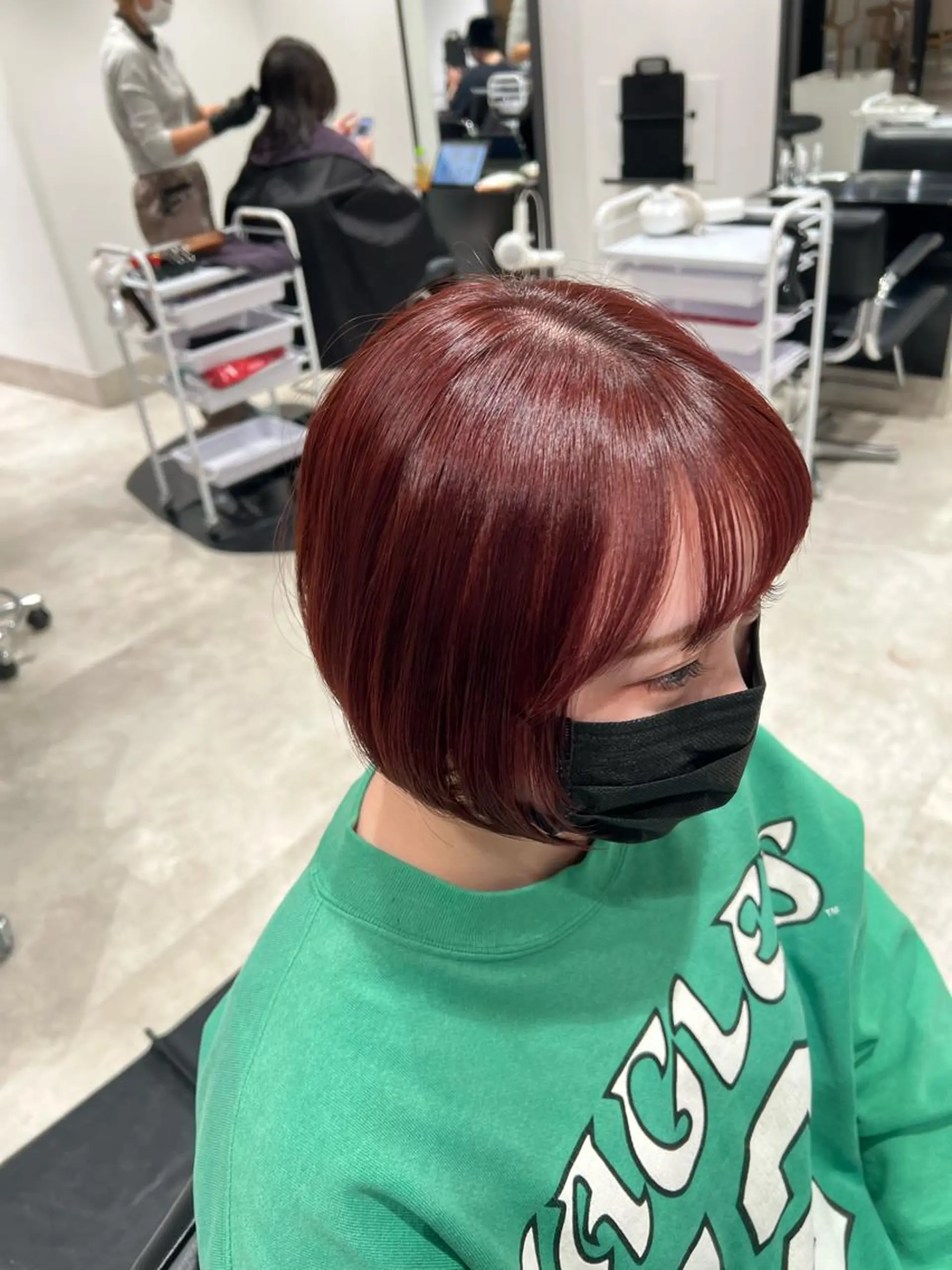 ショート ヘアカラー トリートメント GO TO DAY 渋谷モディ店所属・艶髪 mayuka💖のヘアスタイル