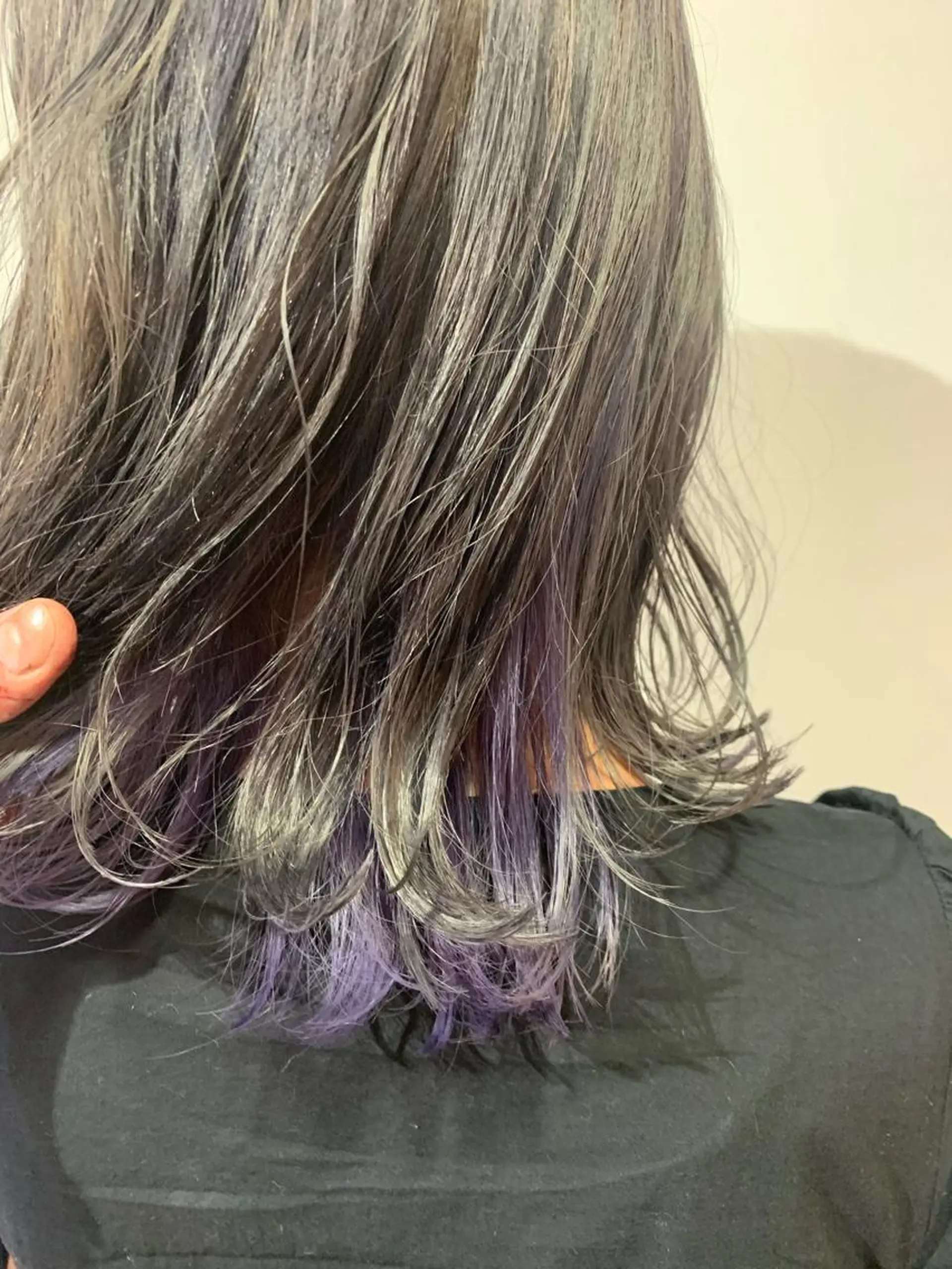 ミディアム ヘアカラー トリートメント ヘッドスパ ヘアセット 山口 竣也のヘアスタイル