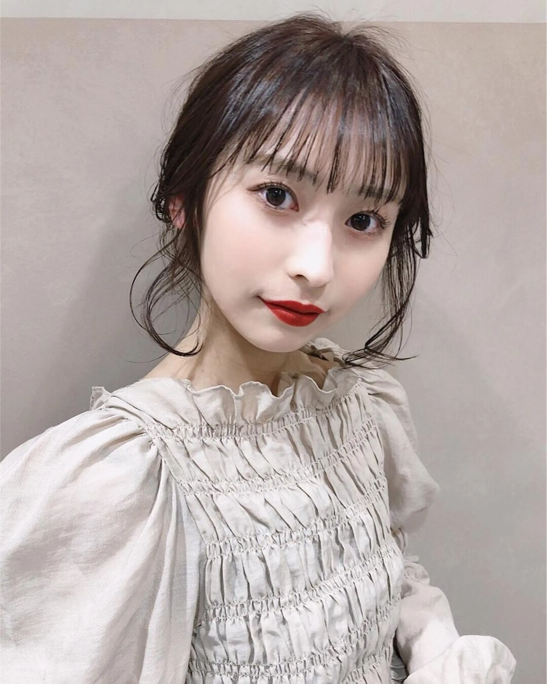 ミディアム カラー ヘアアレンジ 関谷 あいみのヘアスタイル
