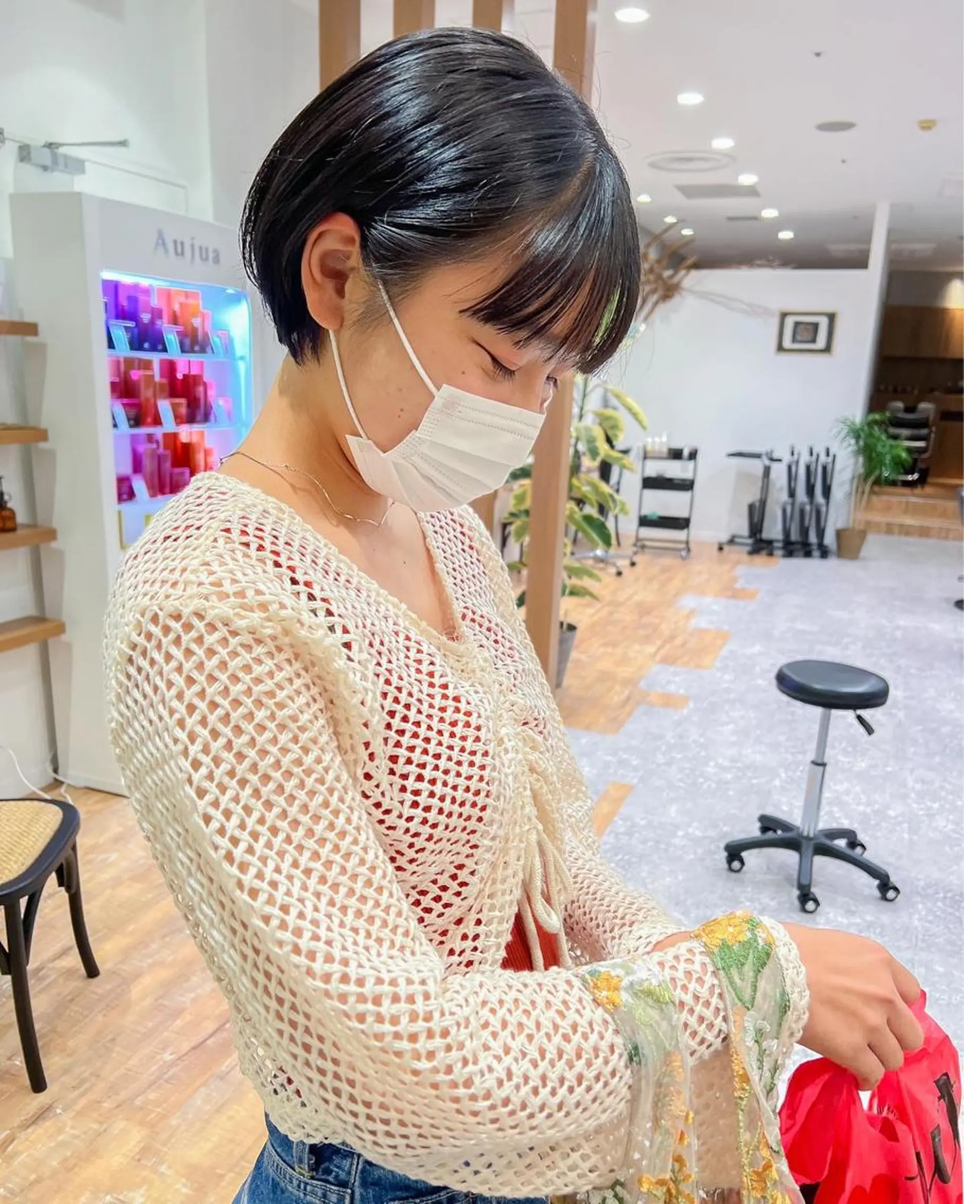 ショート 韓国風デザイン 💐MIZUKI💐のヘアスタイル