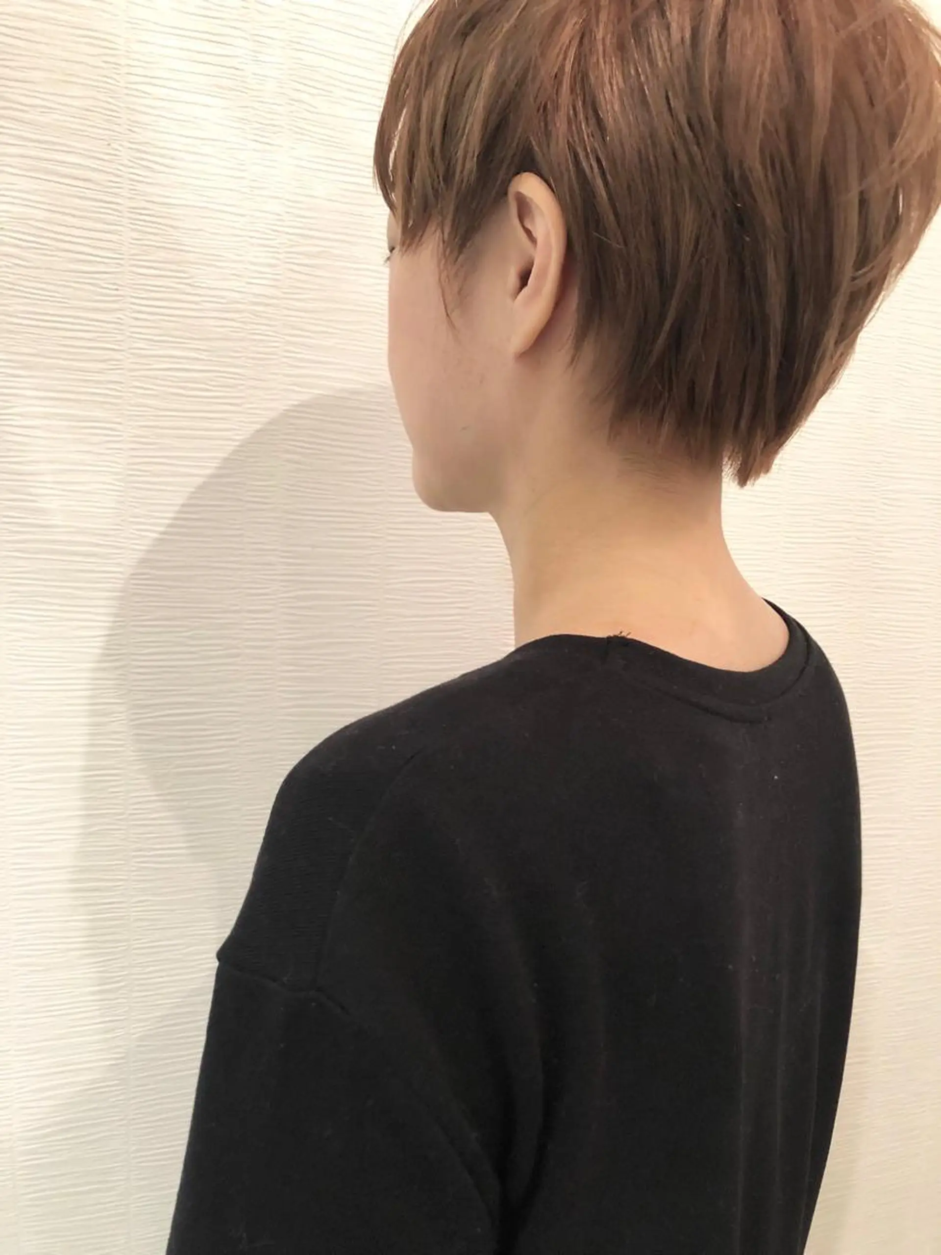 ショート カラー ショートヘア カット ヘアカラー トリートメント 平川 友希子のヘアスタイル